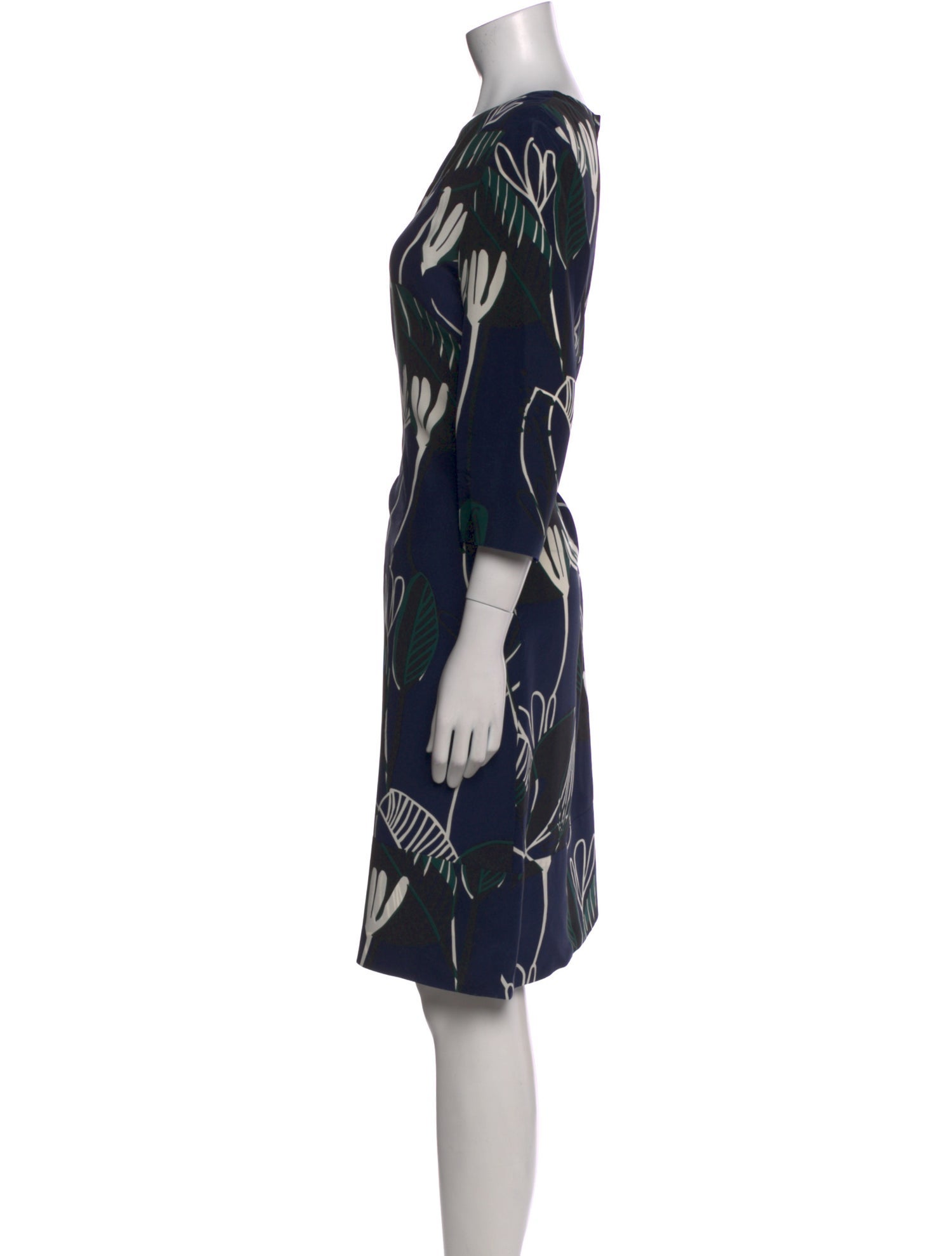 Marni Silk Knee-Length Dress