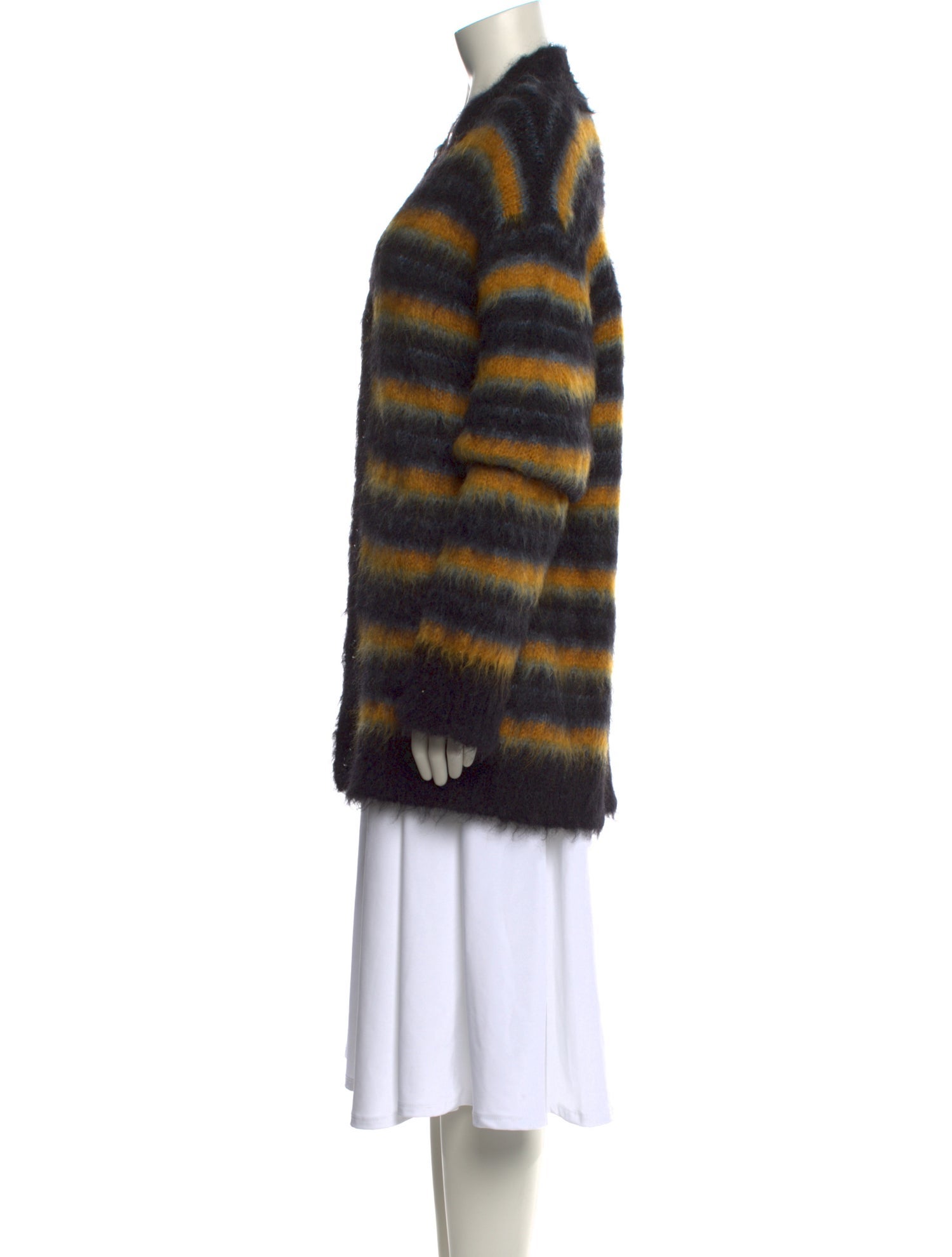 Marni Mohair Striped Sweater