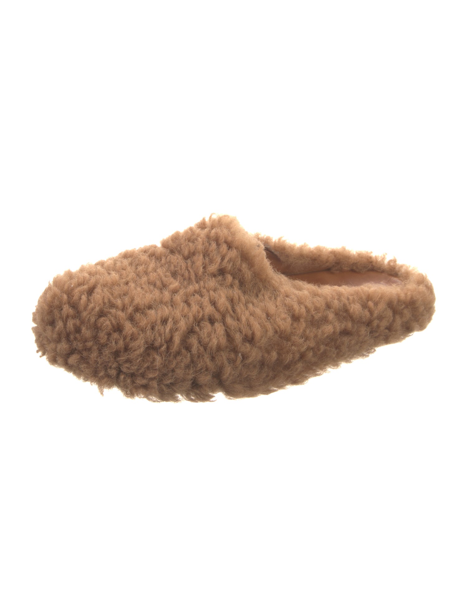 Marni Shearling Fur Trim Slippers