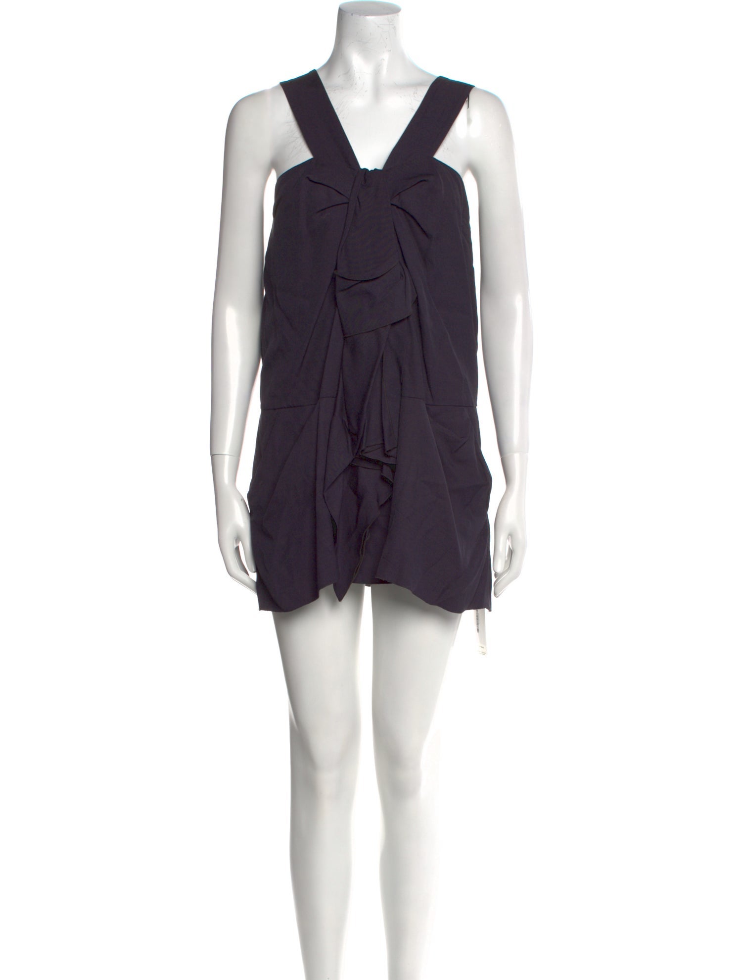 Marni V-Neck Mini Dress