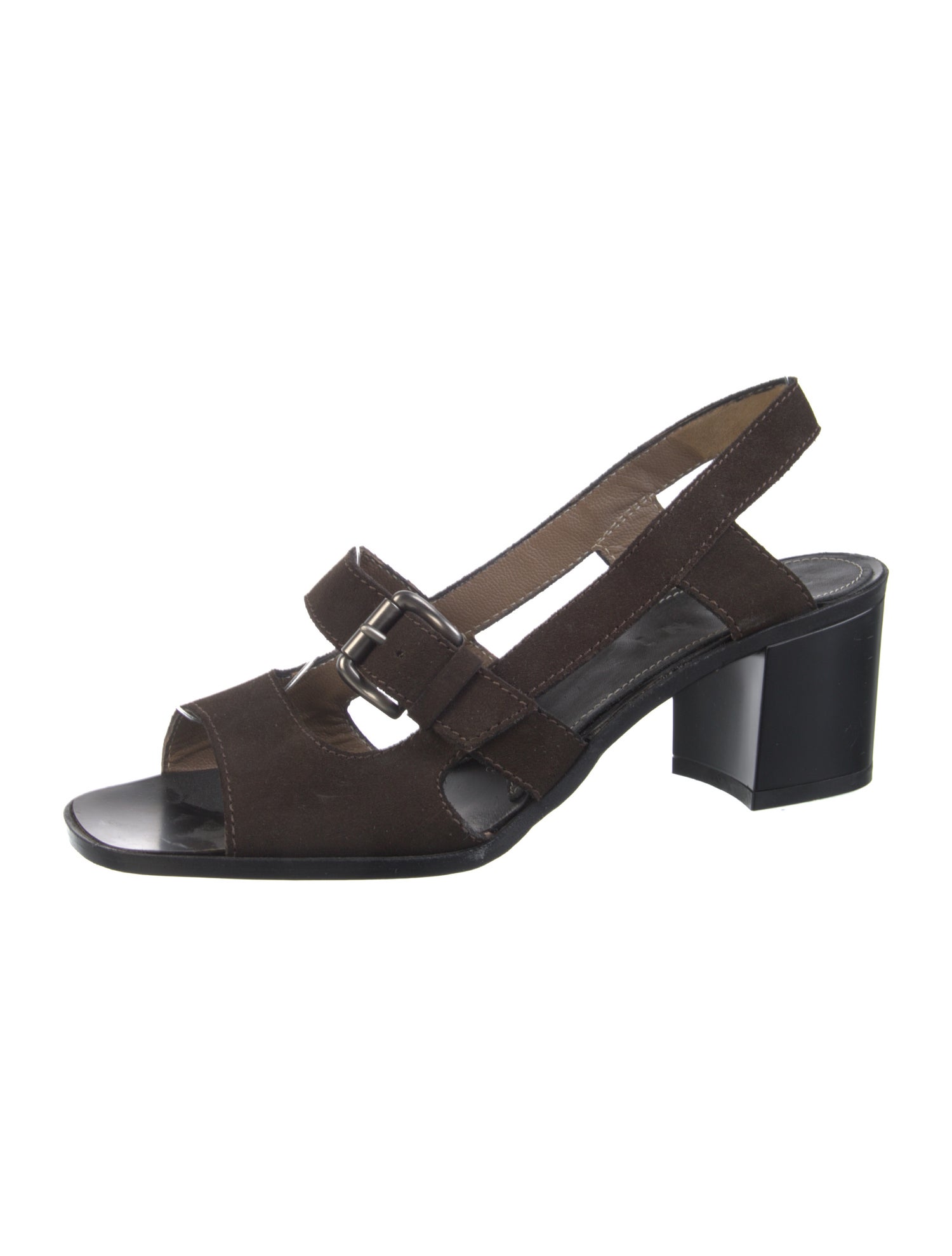 Marni Suede Slingback Pumps