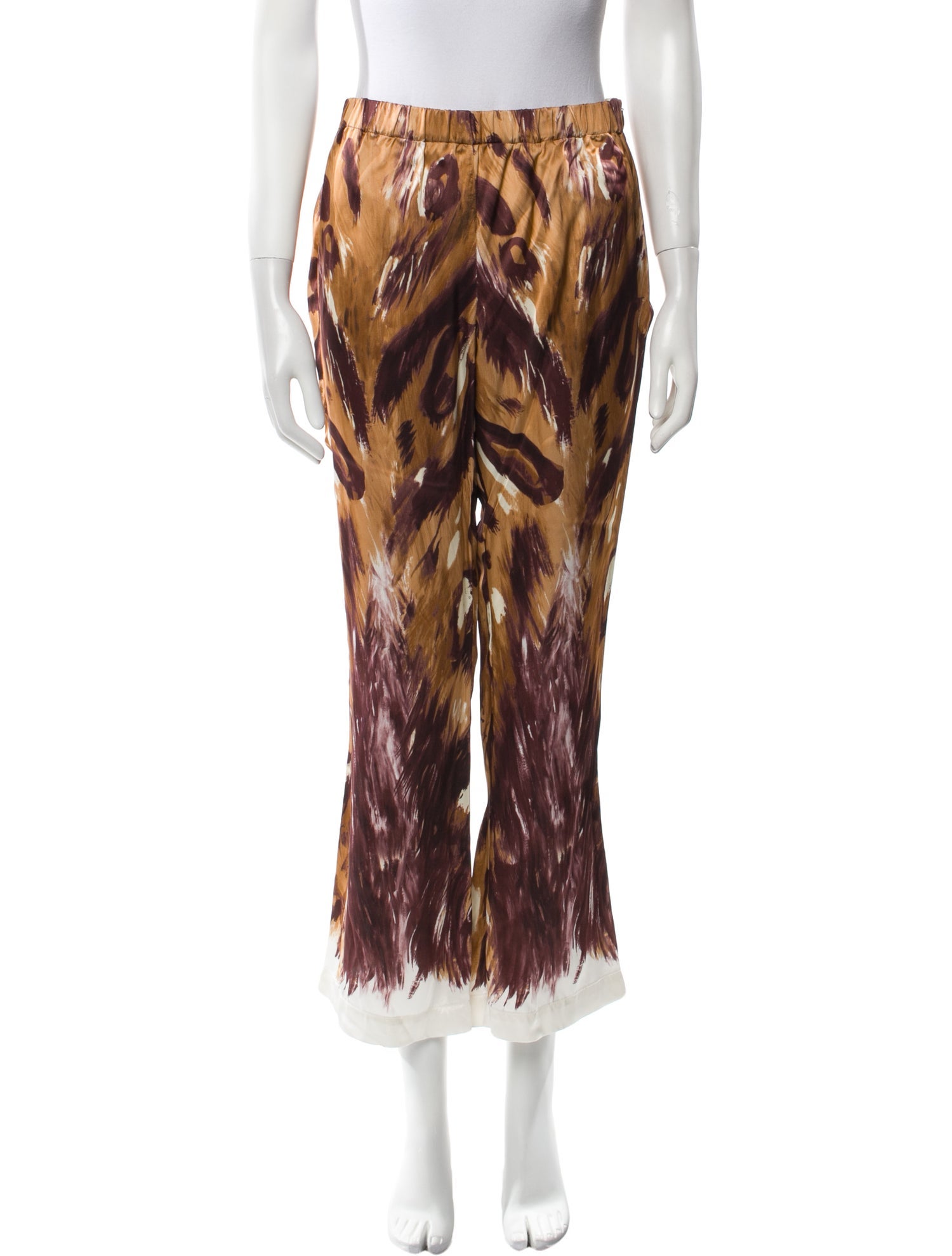 Marni Printed Wide Leg Pants