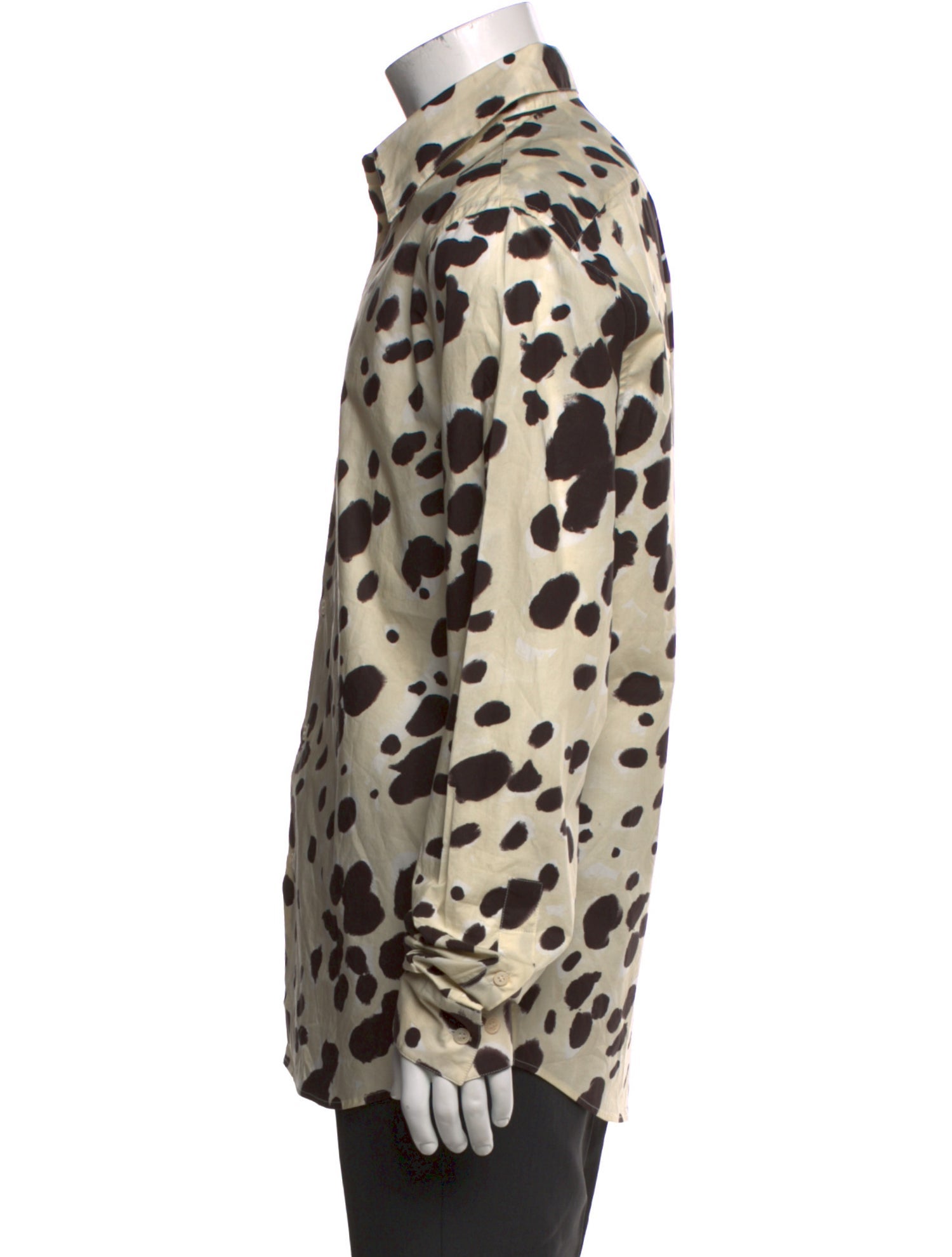 Marni Animal Print Long Sleeve Shirt