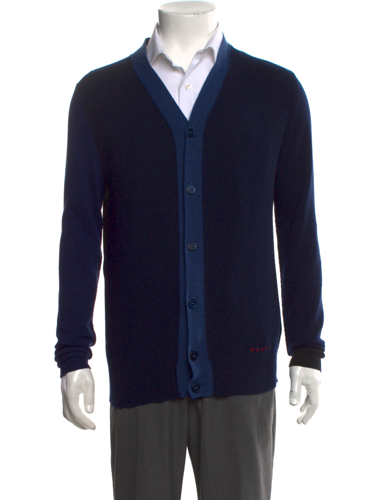 Marni Wool V-Neck Cardigan
