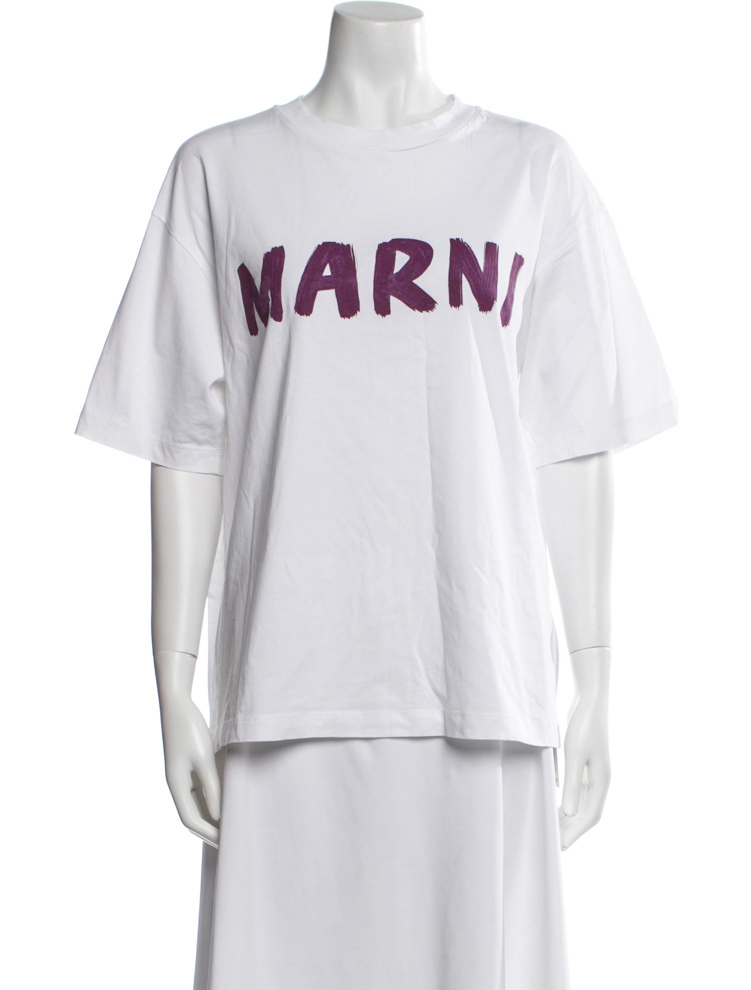 Marni Graphic Print Crew Neck T-Shirt