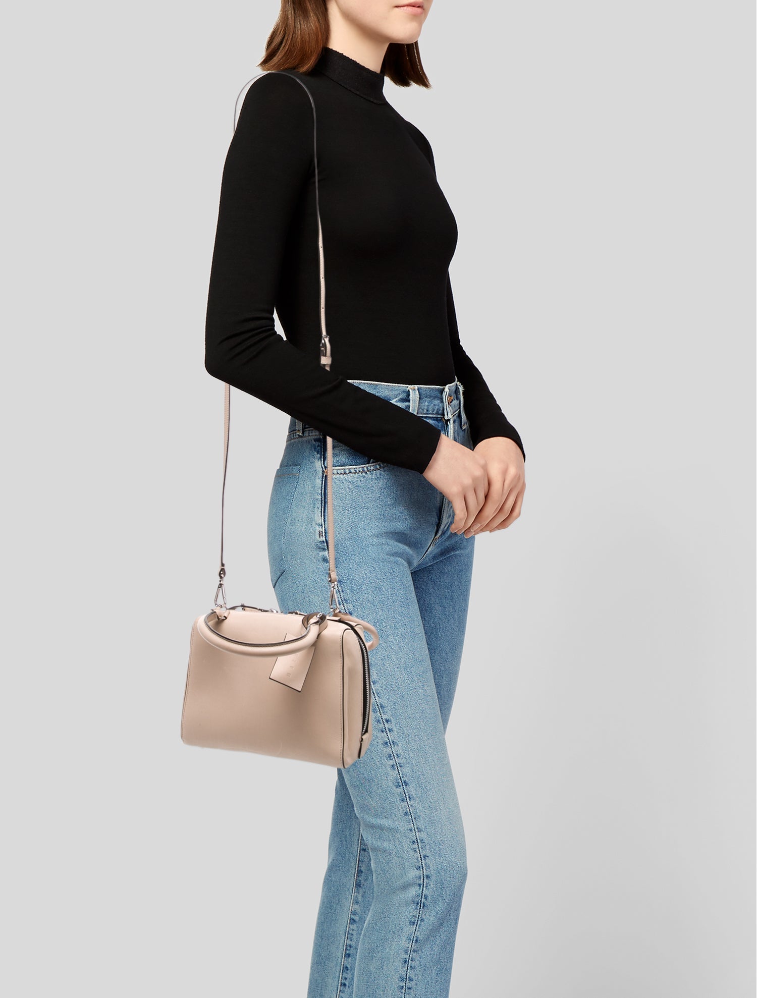 Marni Leather Top Handle Bag
