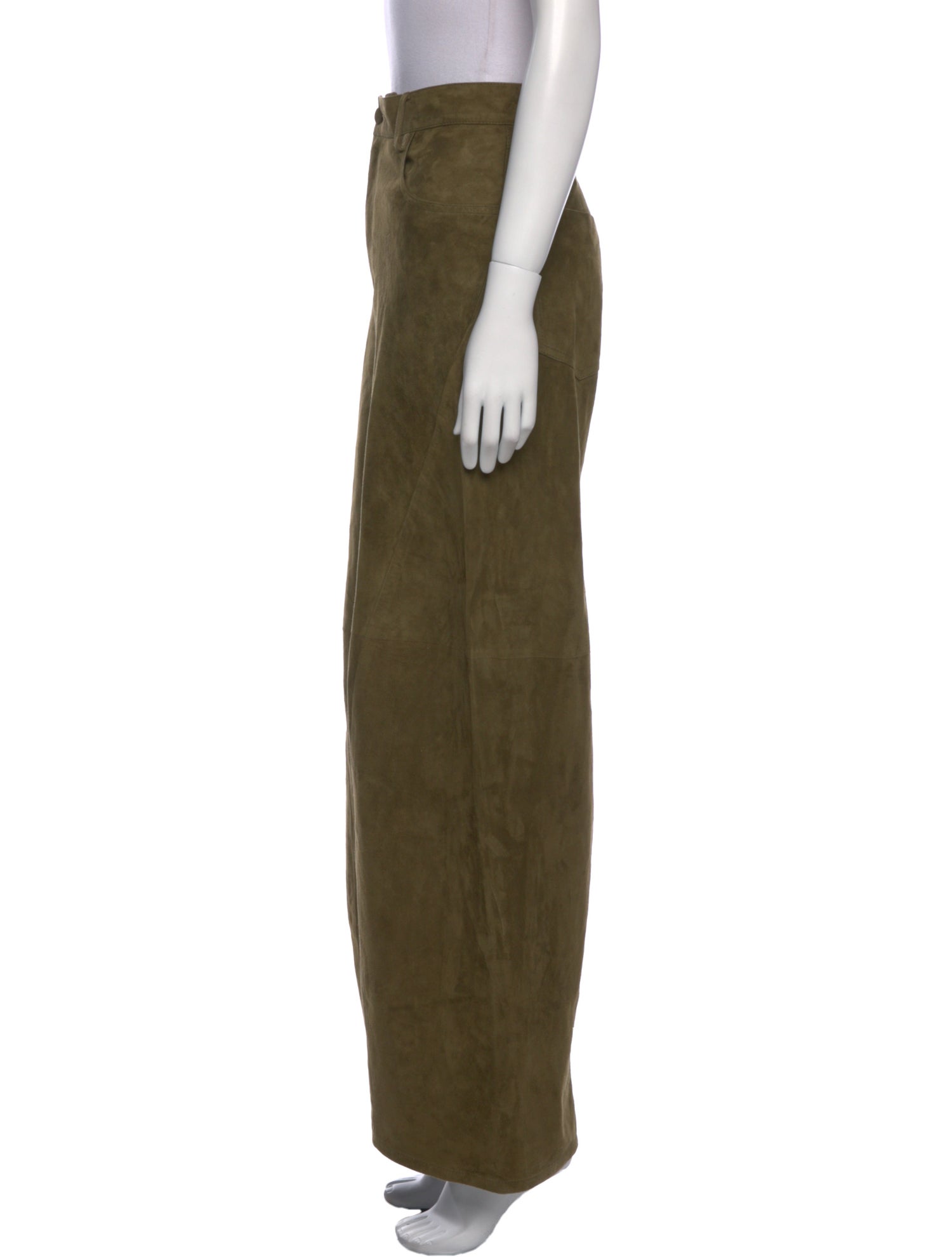 Marni Leather Wide Leg Pants