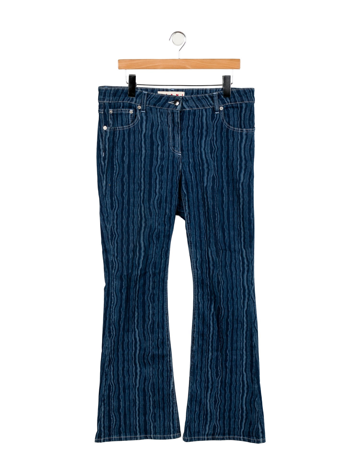 Marni Mid-Rise Wide Leg Jeans