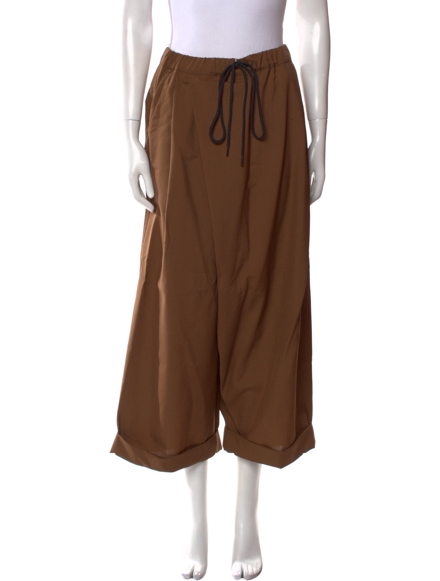 Marni Virgin Wool Wide Leg Pants