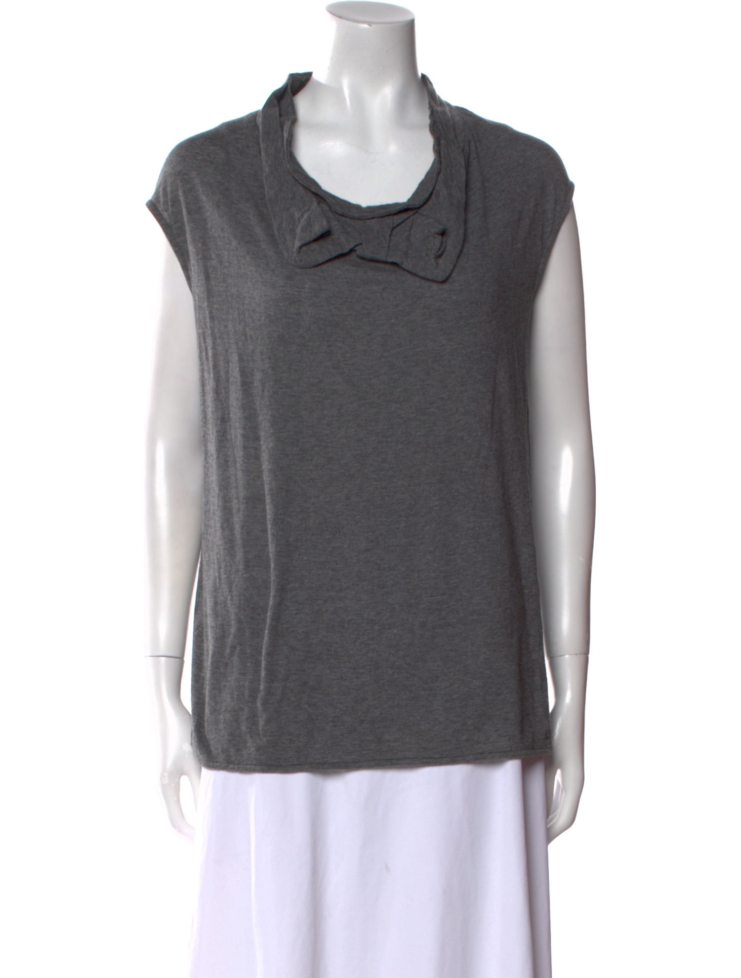 Marni Cowl Neck Sleeveless Top