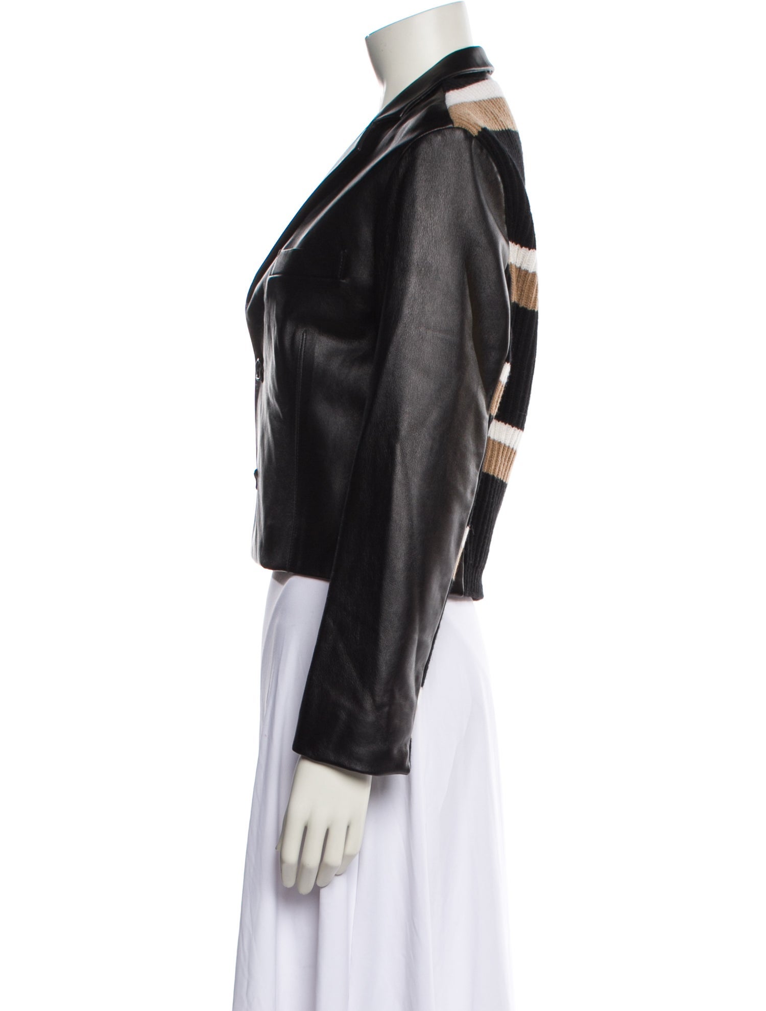 Marni Lamb Leather Blazer