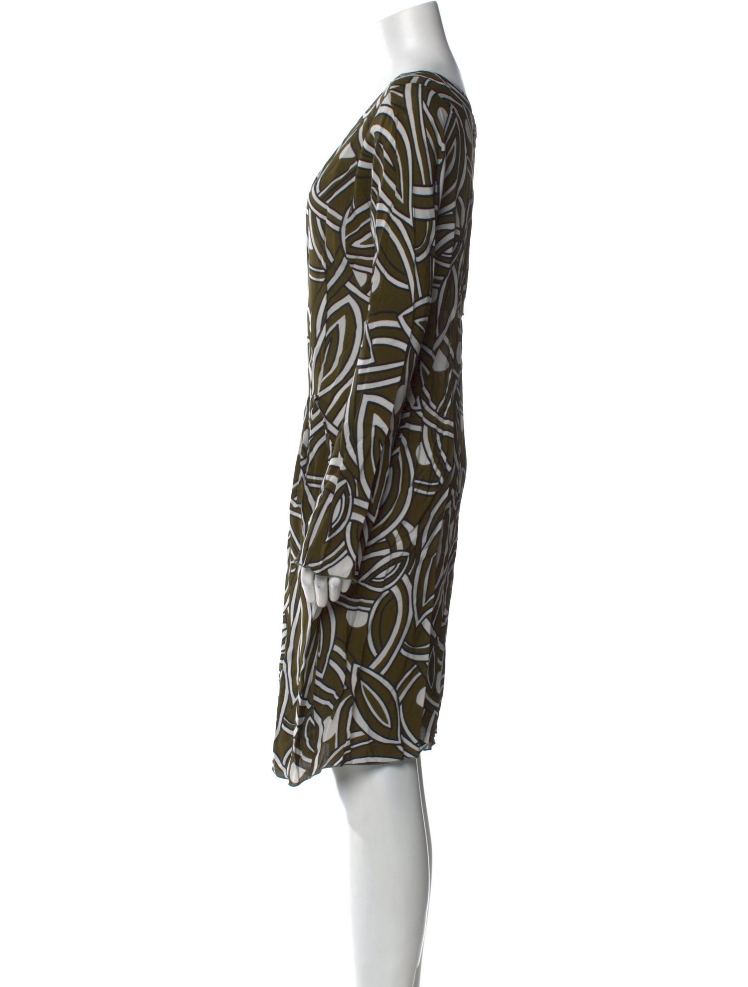 Marni Printed Knee-Length Dress