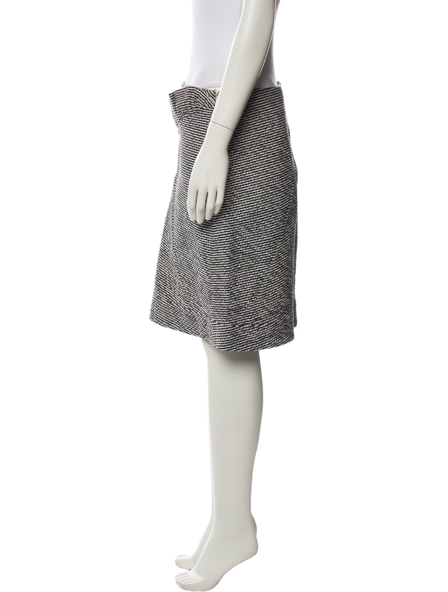 Marni Striped Knee-Length Skirt