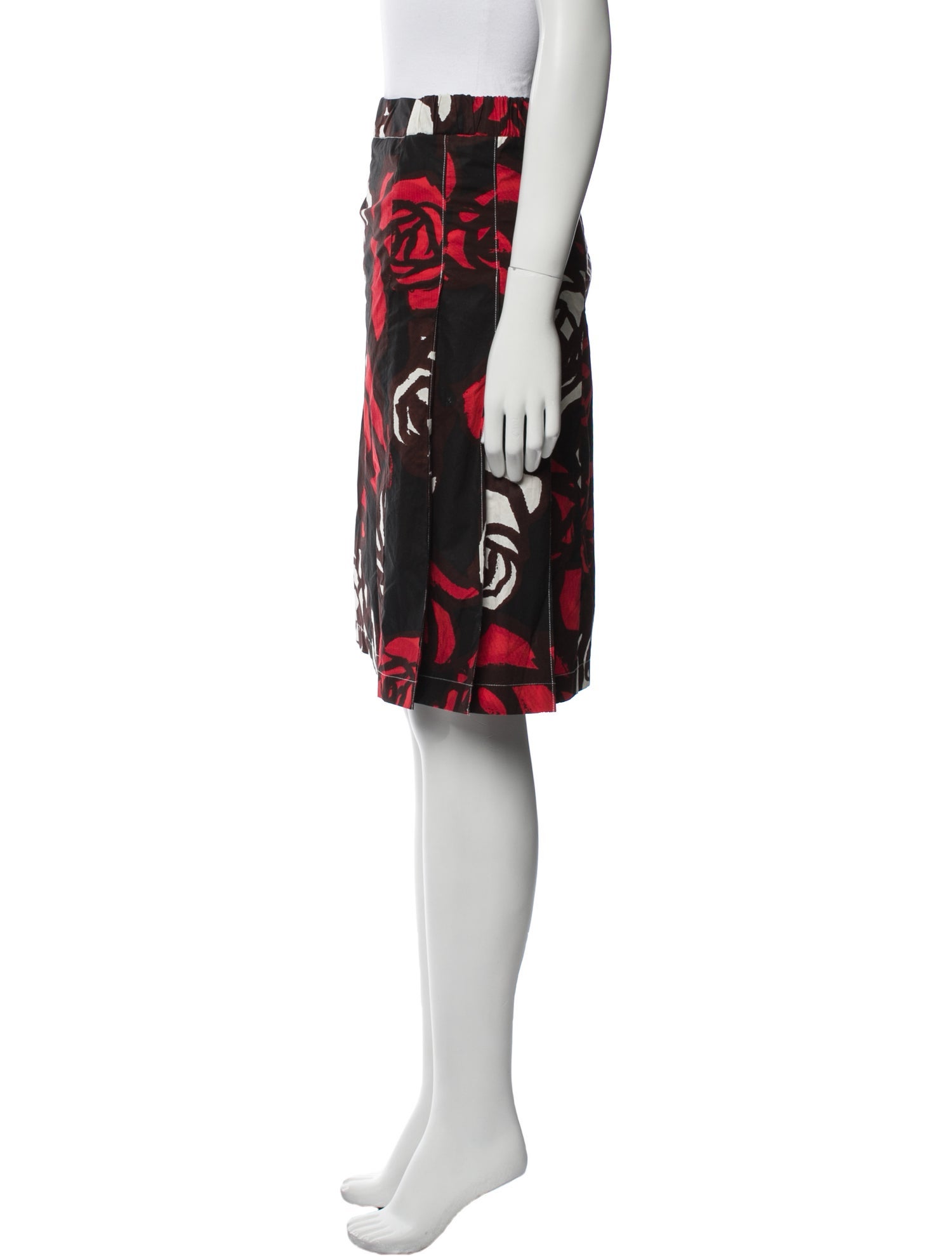 Marni Printed Knee-Length Skirt