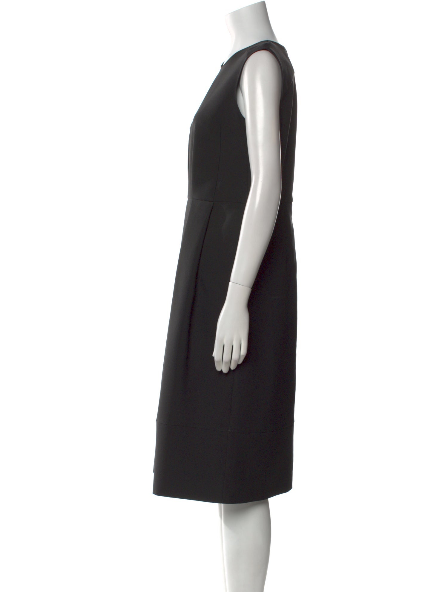 Marni Crew Neck Midi Length Dress