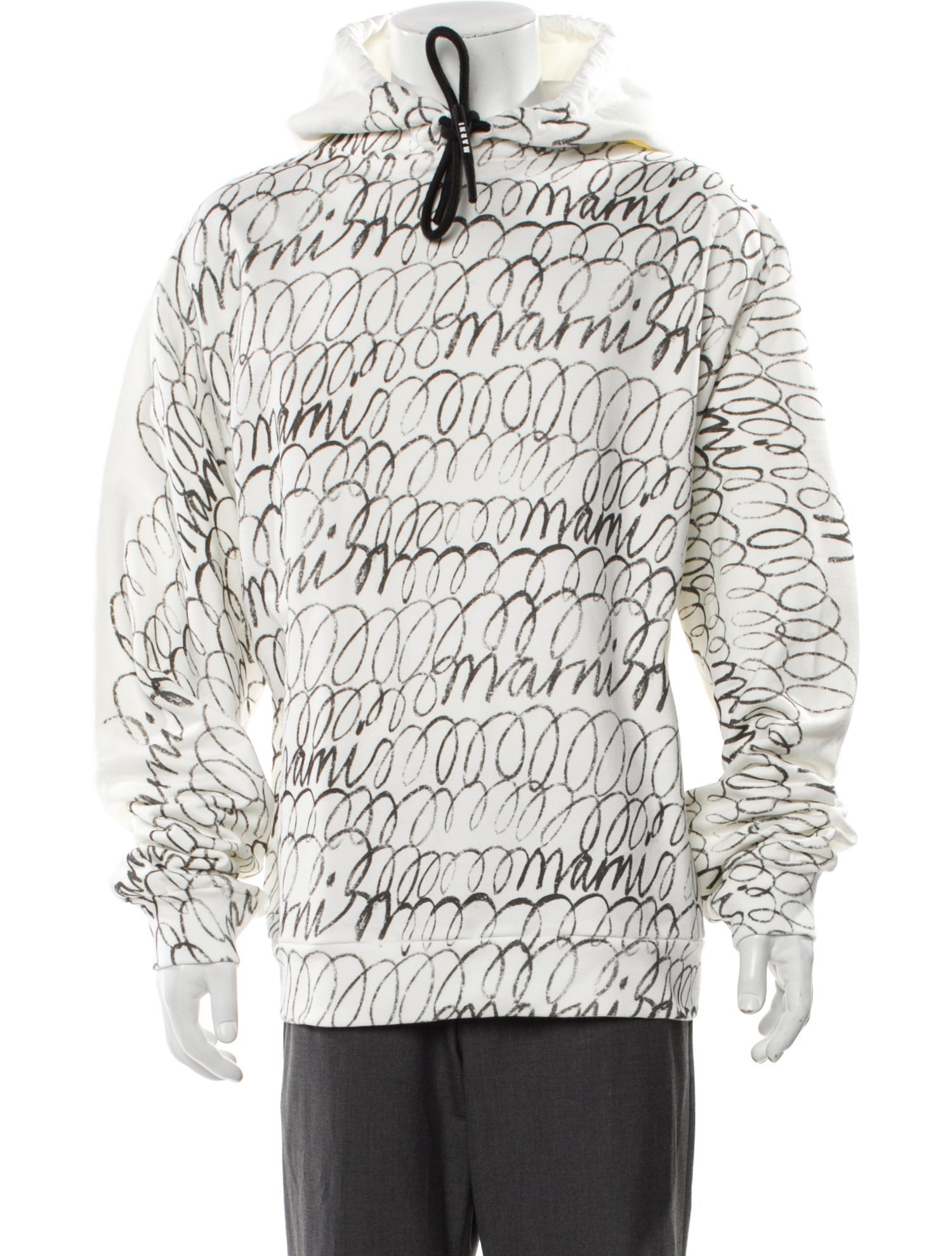 Marni Printed Crew Neck Hoodie w/ Tags