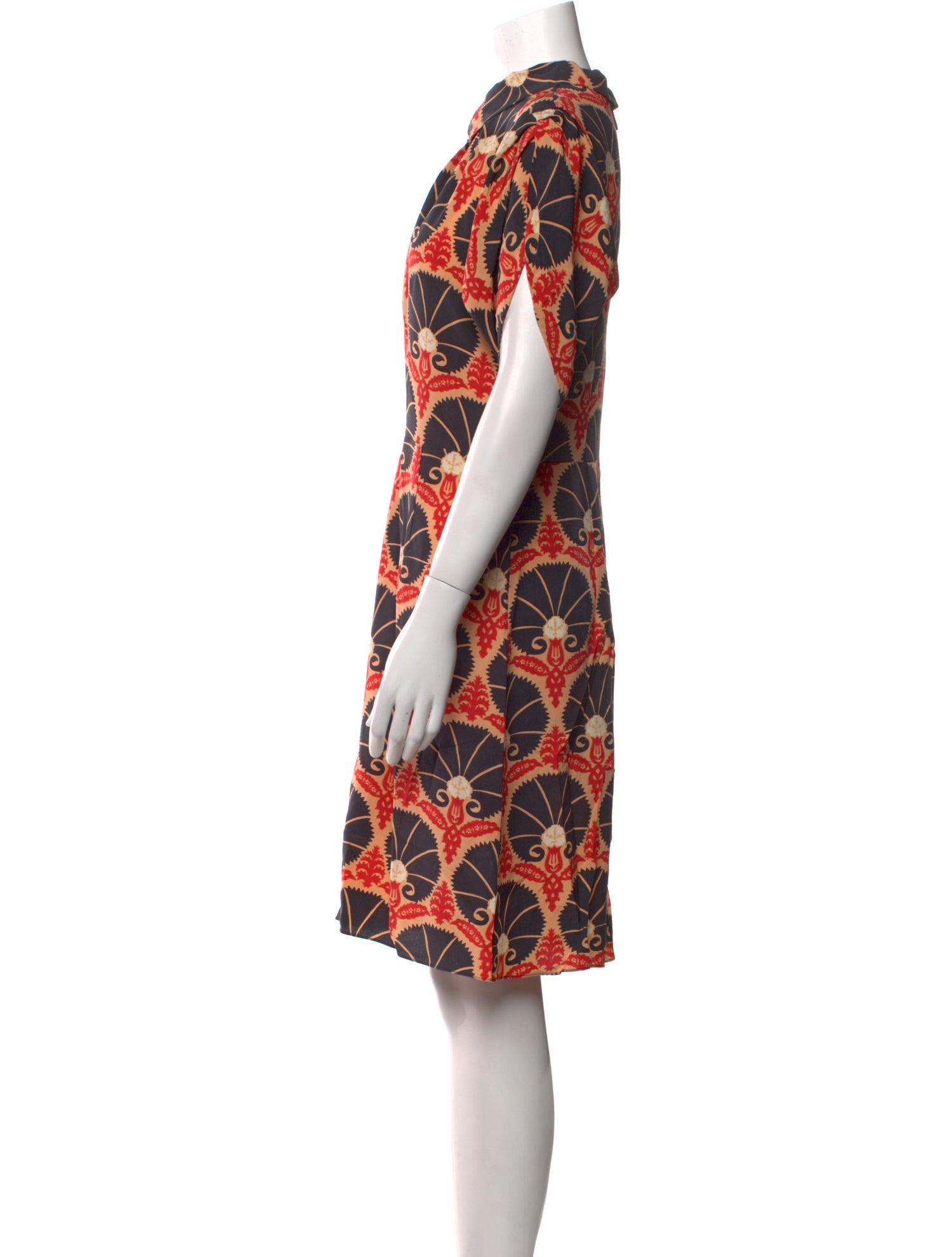 Marni Silk Knee-Length Dress