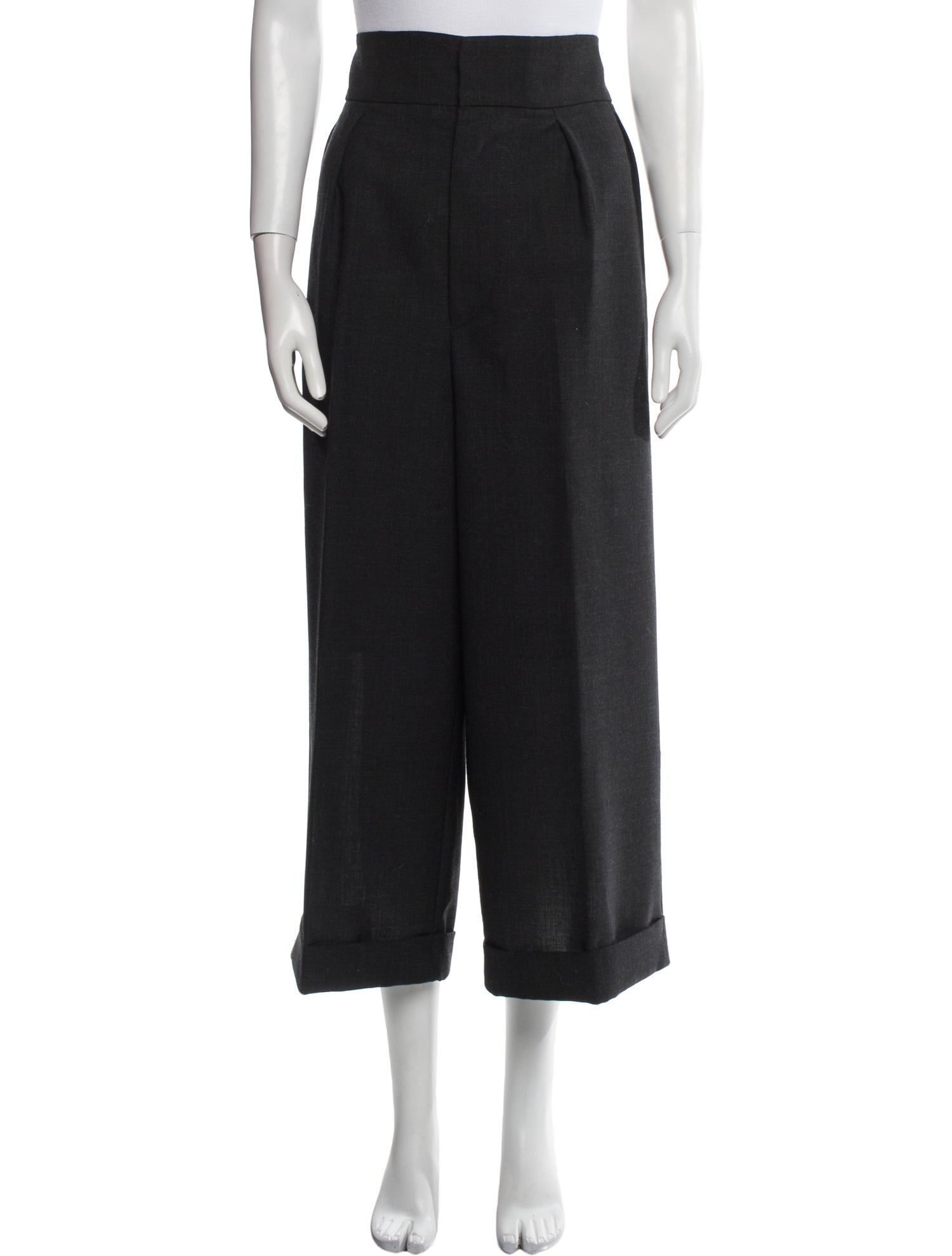 Marni Virgin Wool Wide Leg Pants w/ Tags