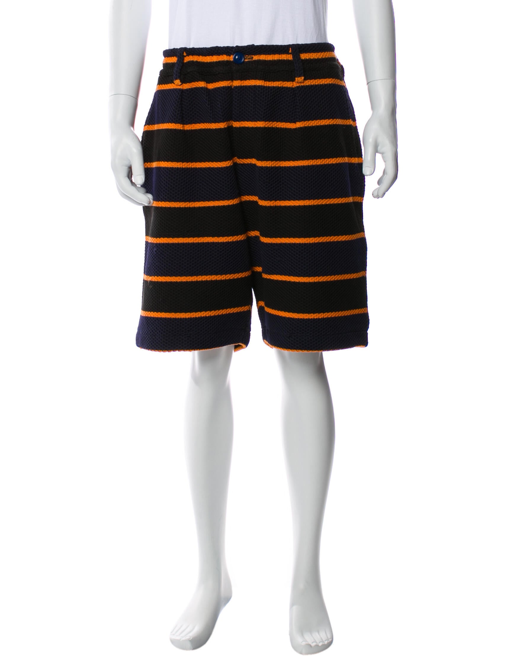 Marni Striped Jogger Shorts