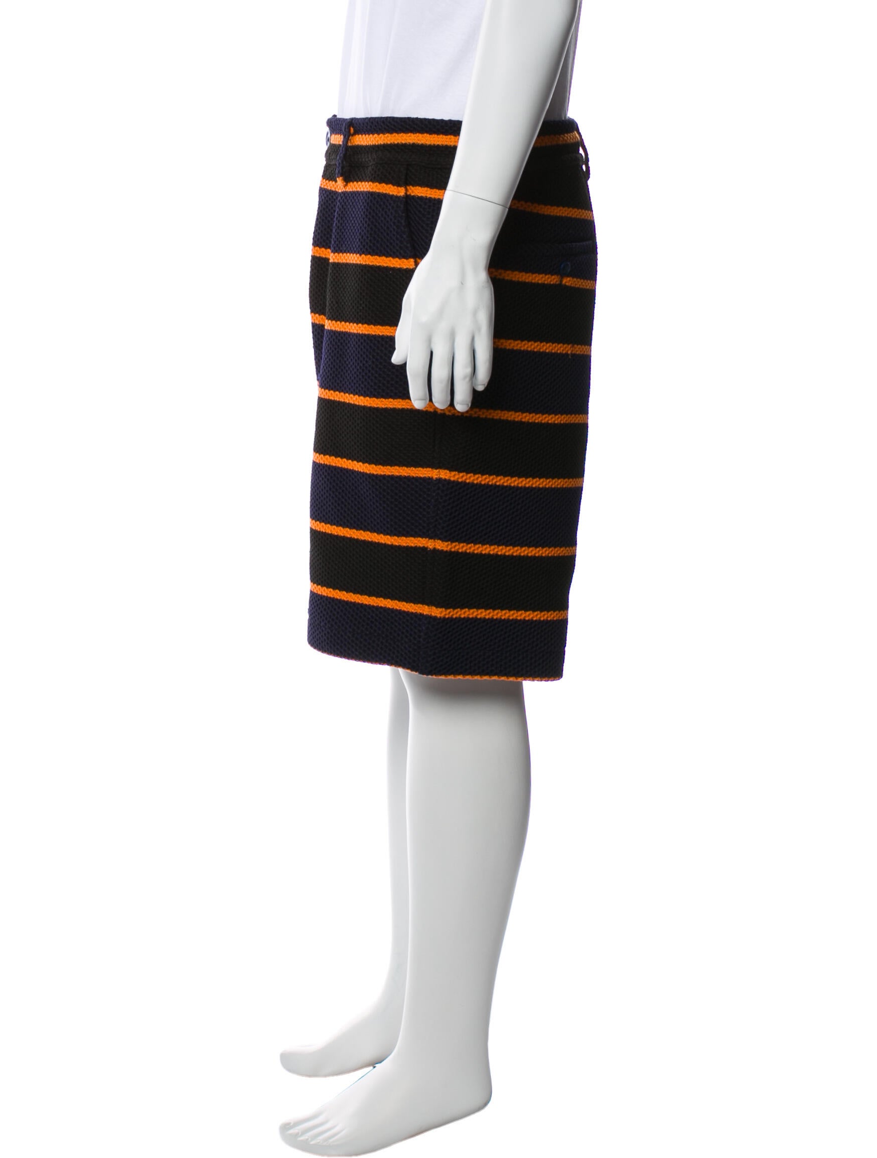 Marni Striped Jogger Shorts