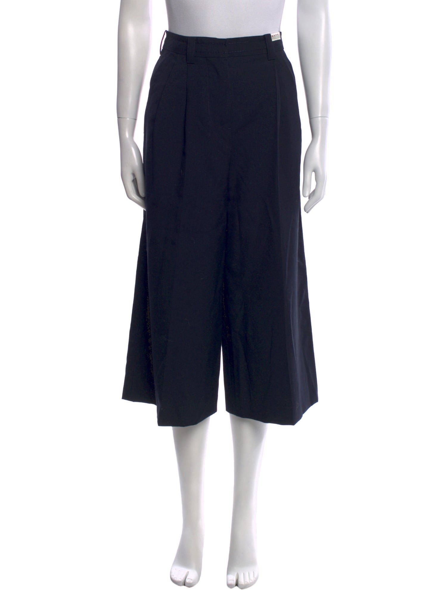 Marni Virgin Wool Straight Leg Pants