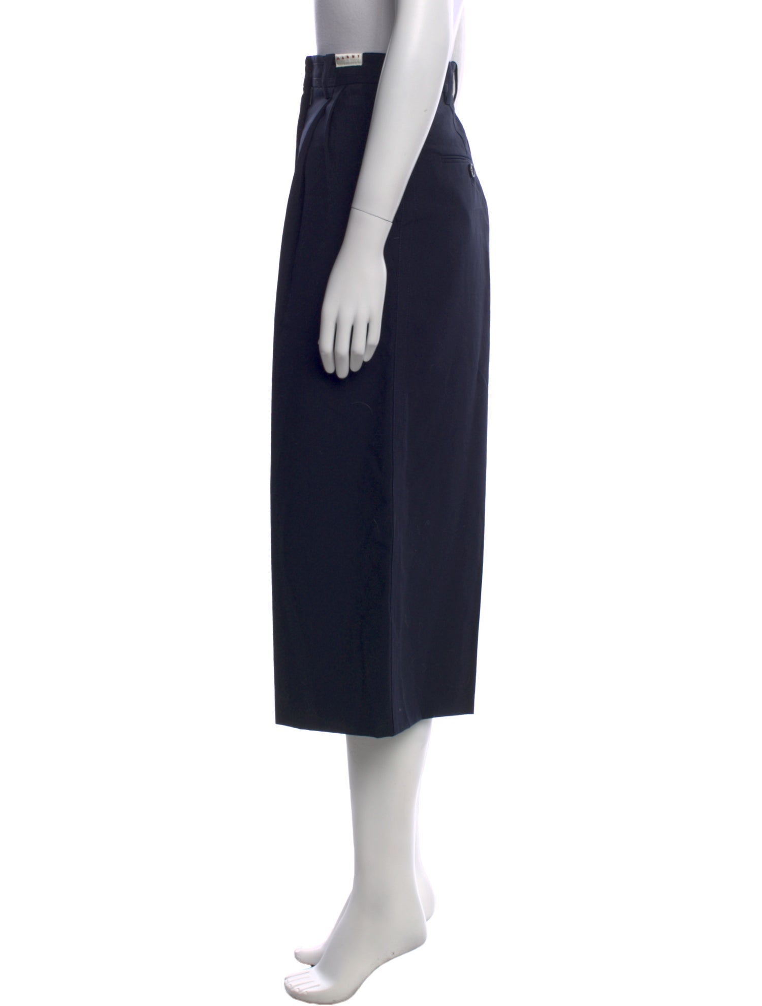 Marni Virgin Wool Straight Leg Pants