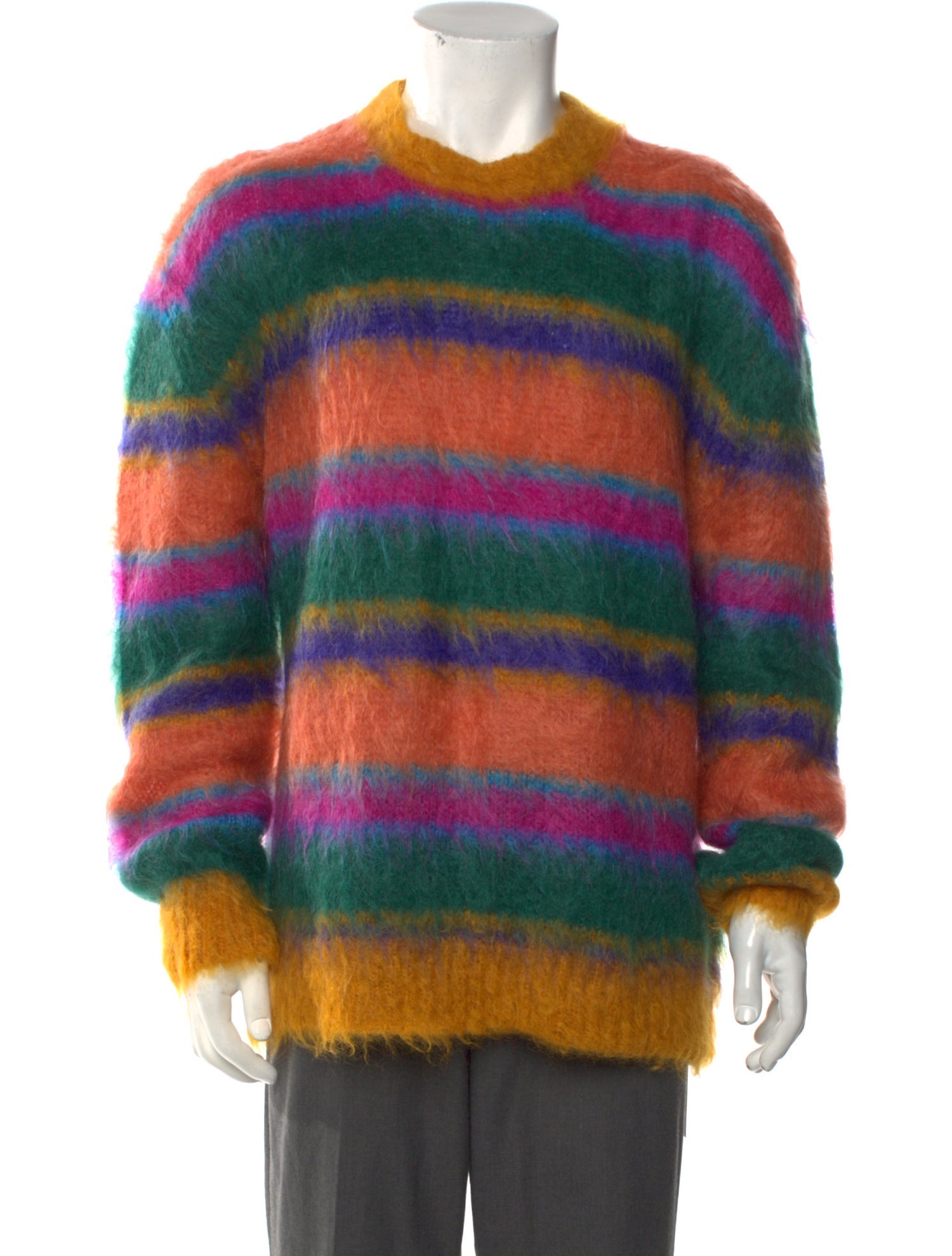 Marni Mohair Striped Pullover