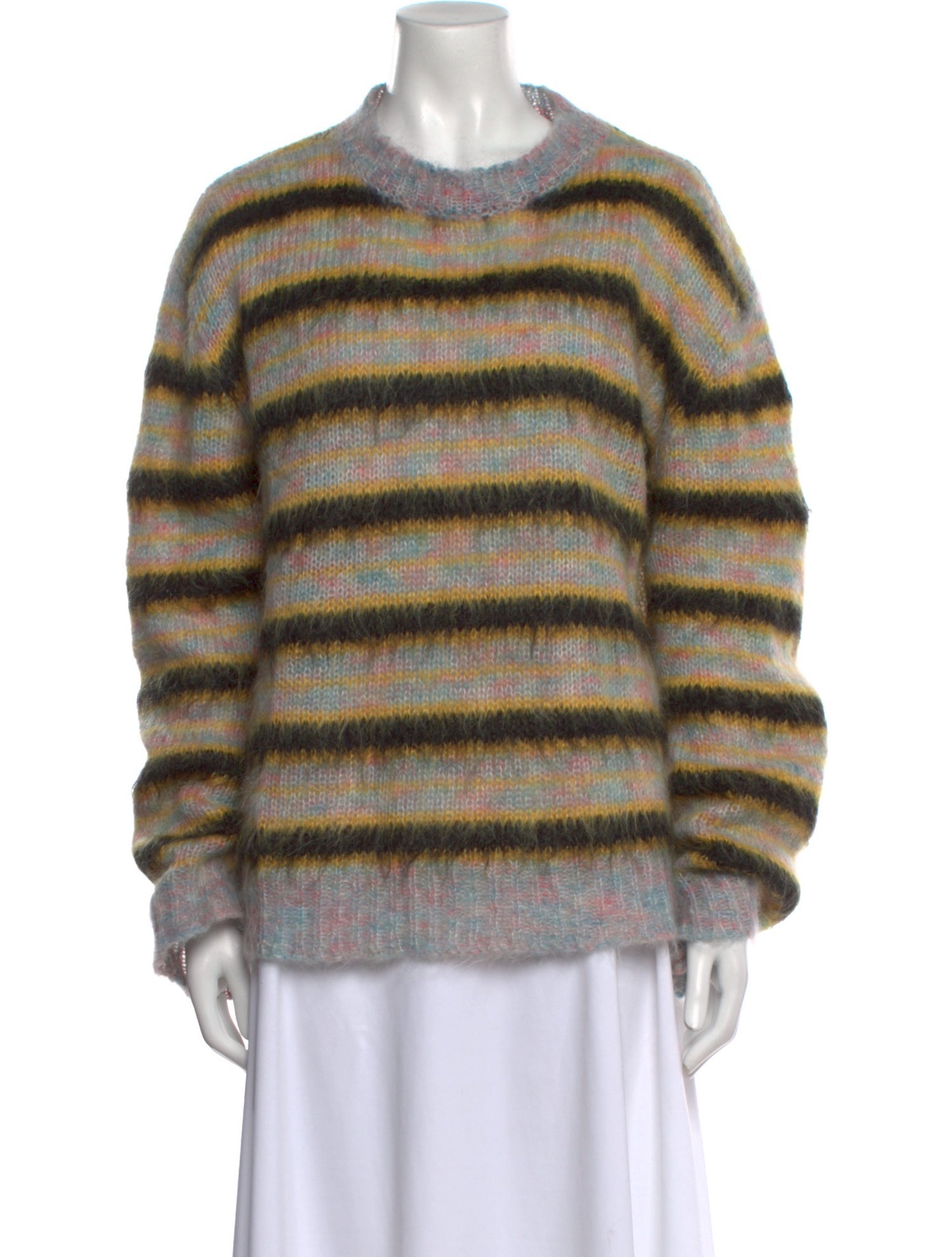 Marni Mohair Striped Sweater