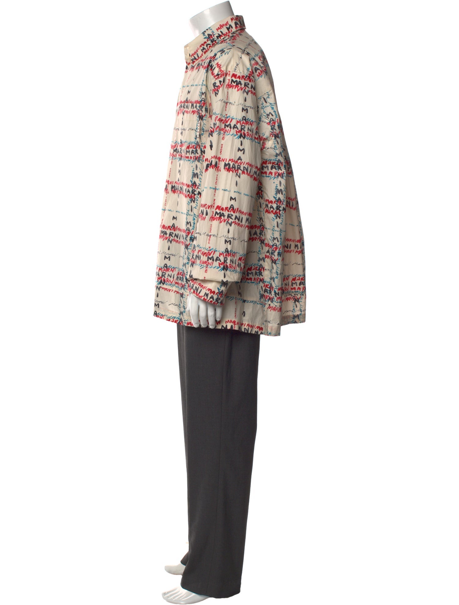 Marni Printed Long Sleeve Shirt