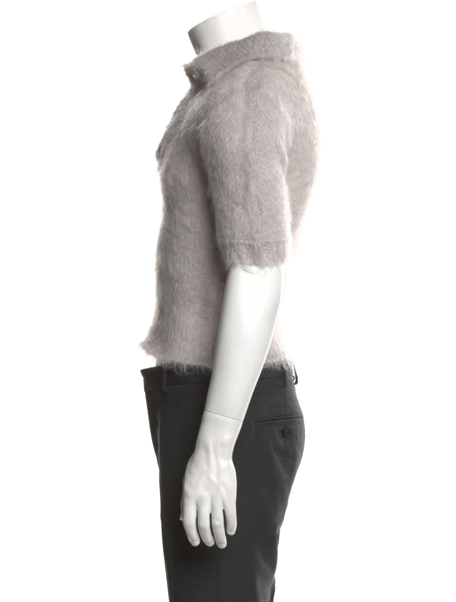 Marni Mohair Collar Polo Shirt w/ Tags