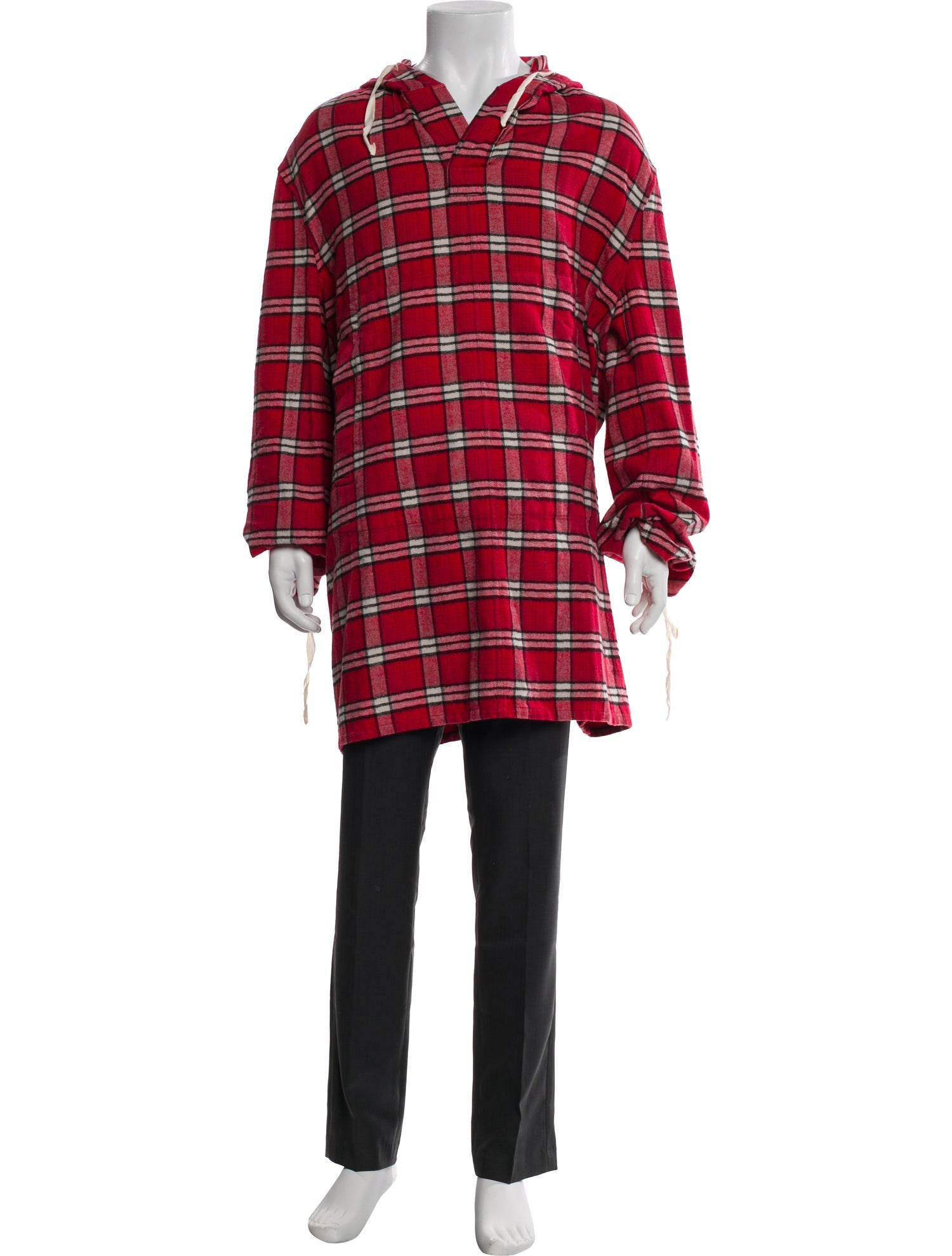 Marni Plaid Print Crew Neck Pullover