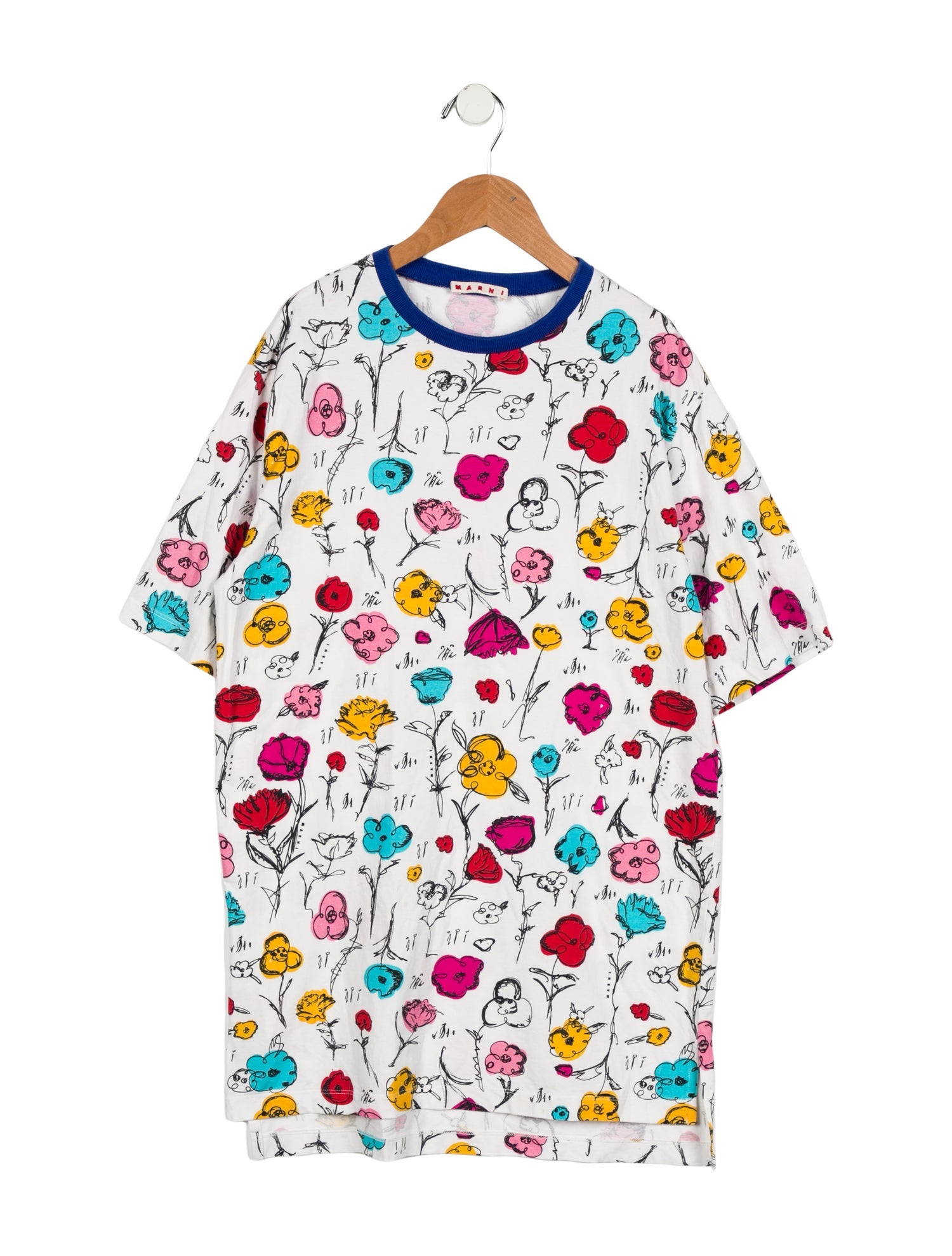 Marni Girls' Floral Print Dress