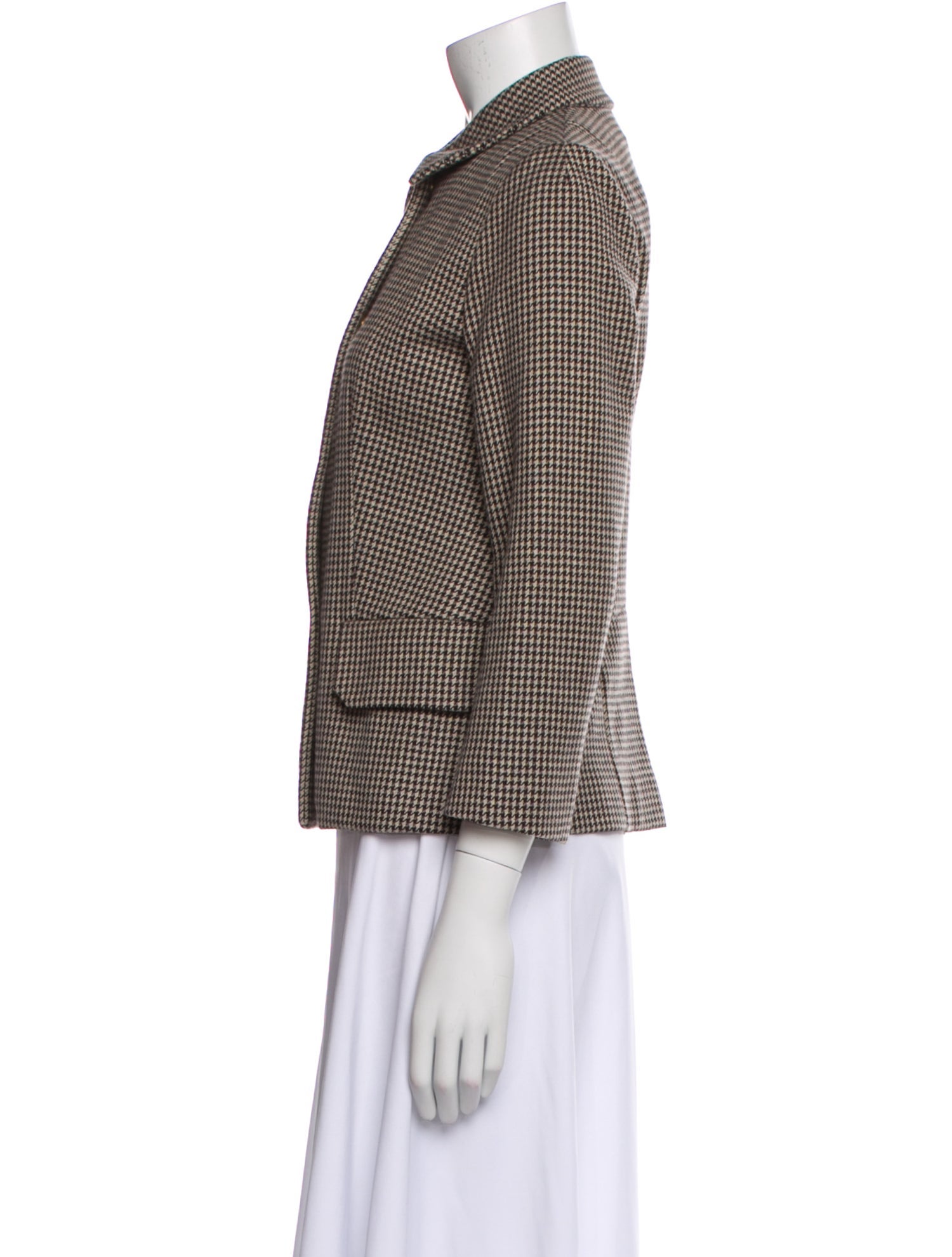 Marni Houndstooth Print Jacket