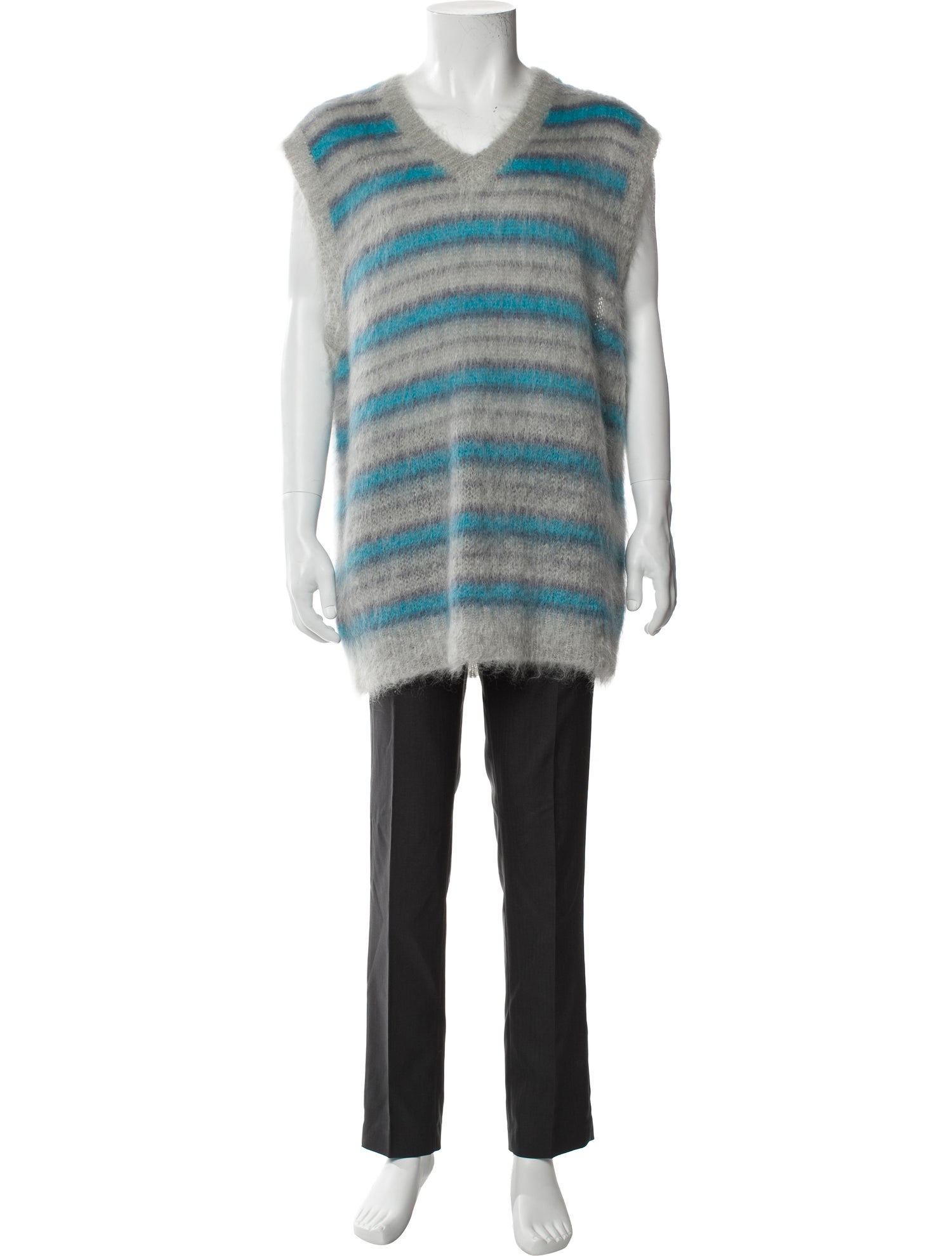 Marni Mohair Striped Sweater Vest w/ Tags
