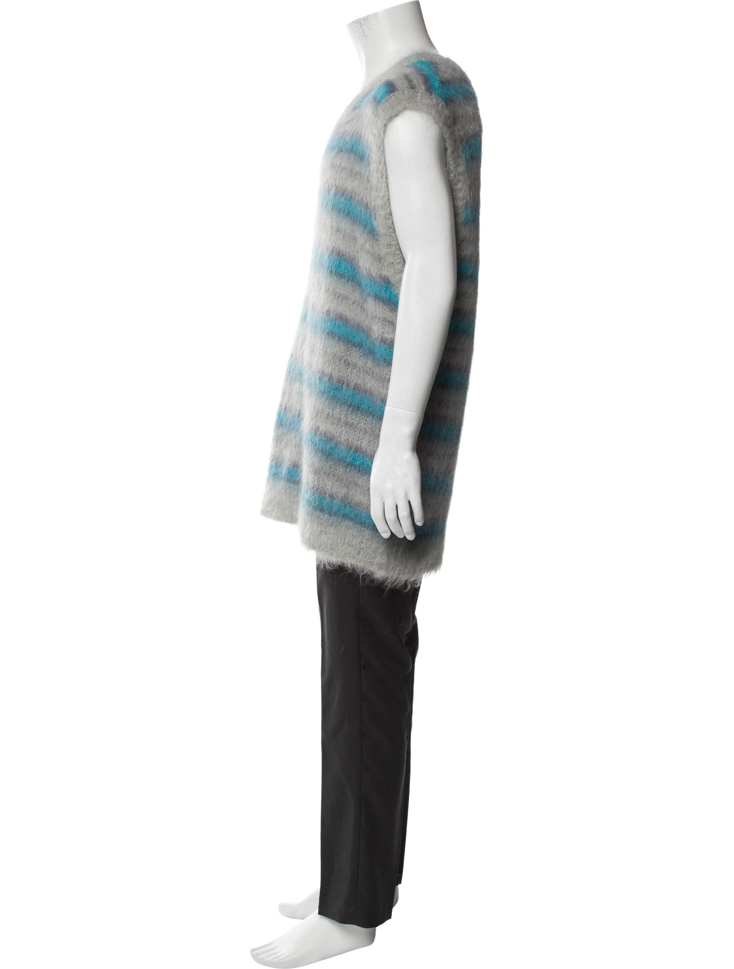 Marni Mohair Striped Sweater Vest w/ Tags