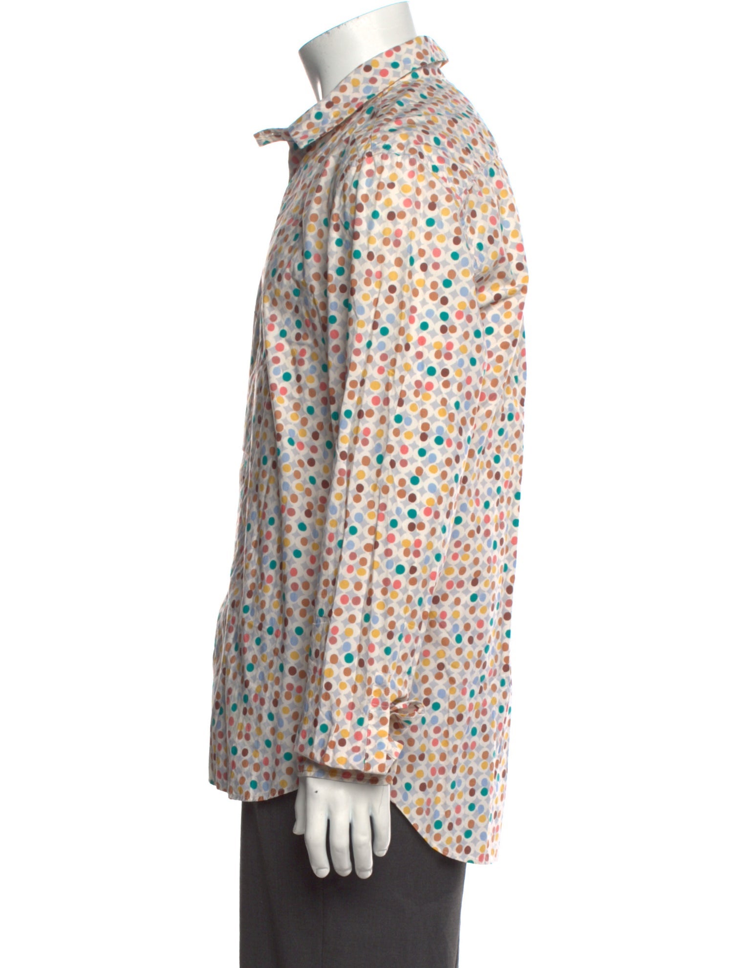 Marni Polka Dot Print Long Sleeve Shirt