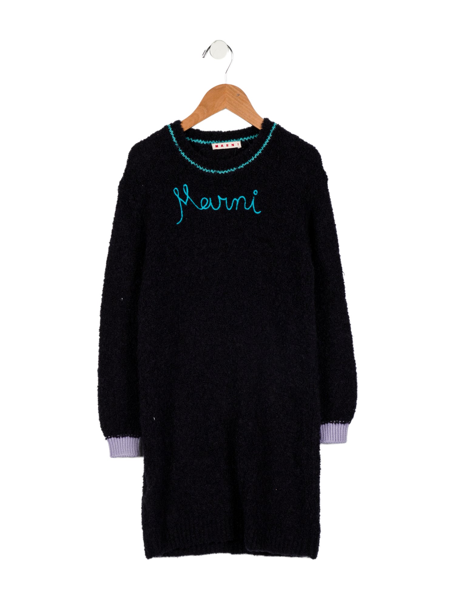Marni Girls' Knit Sweater Dress