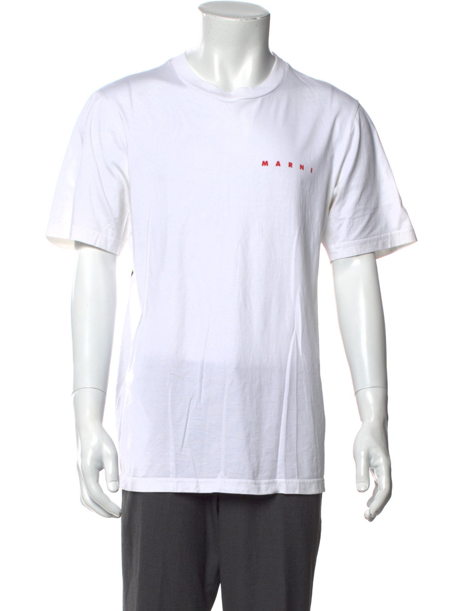 Marni Graphic Print Crew Neck T-Shirt