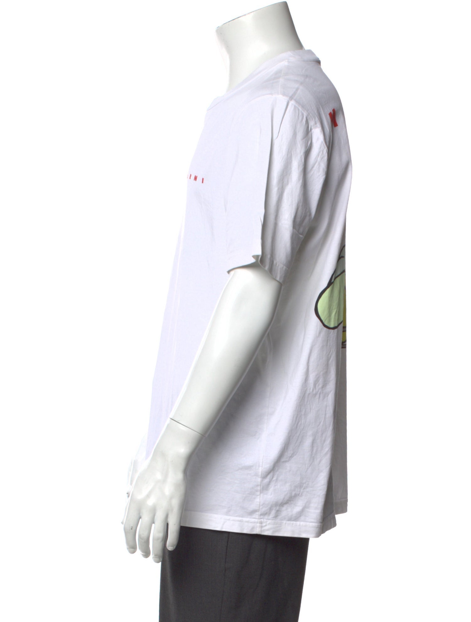 Marni Graphic Print Crew Neck T-Shirt