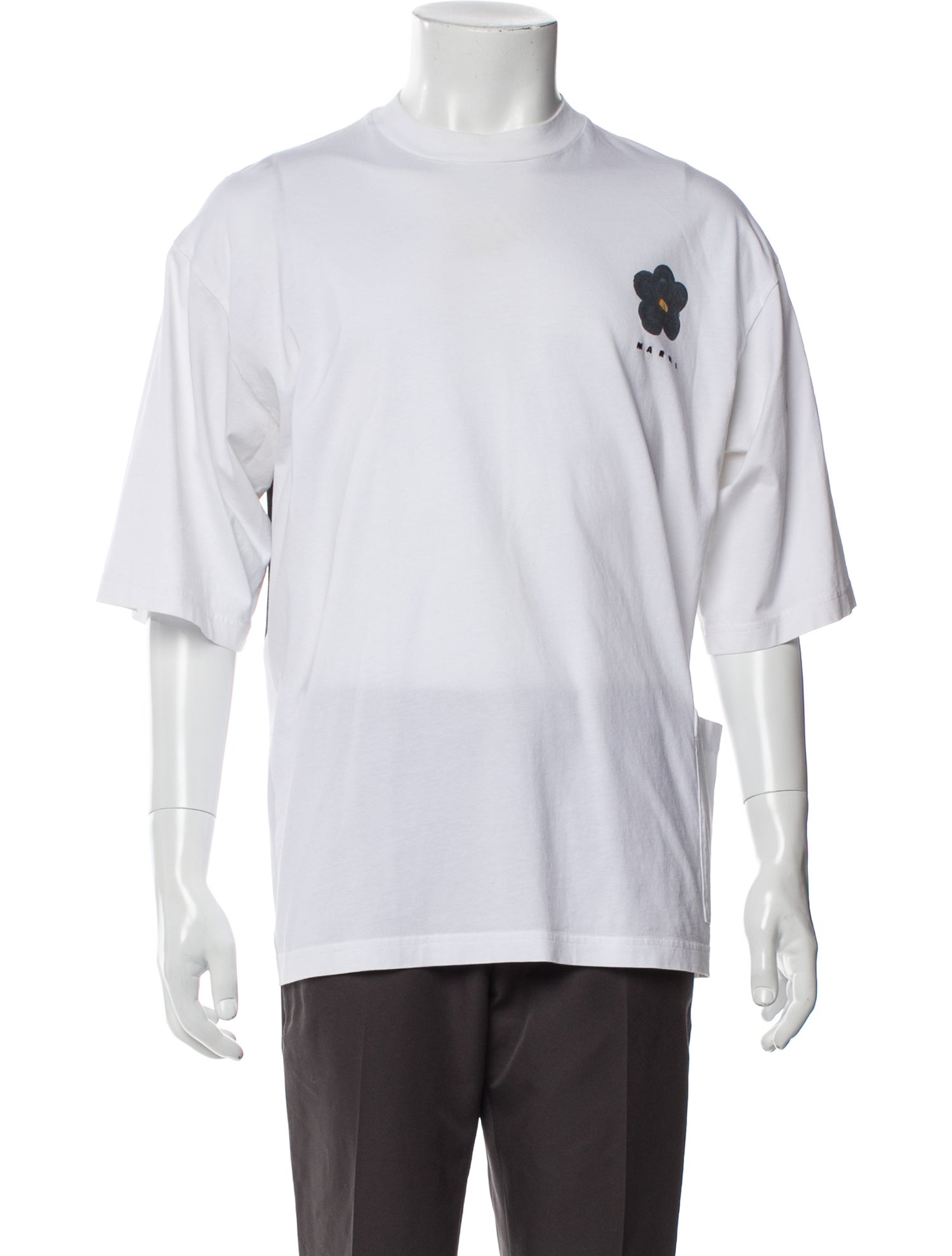 Marni Graphic Print Crew Neck T-Shirt