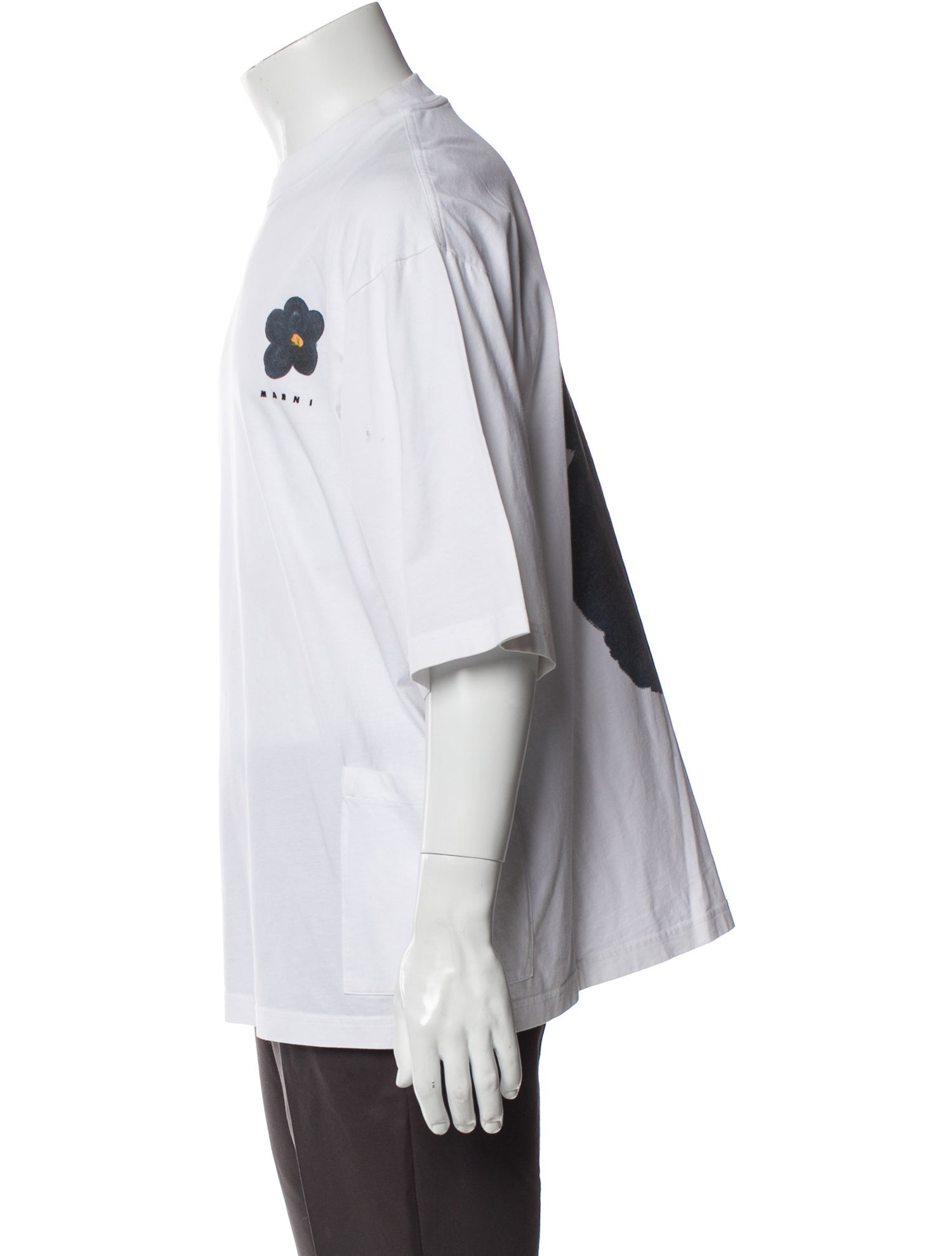 Marni Graphic Print Crew Neck T-Shirt