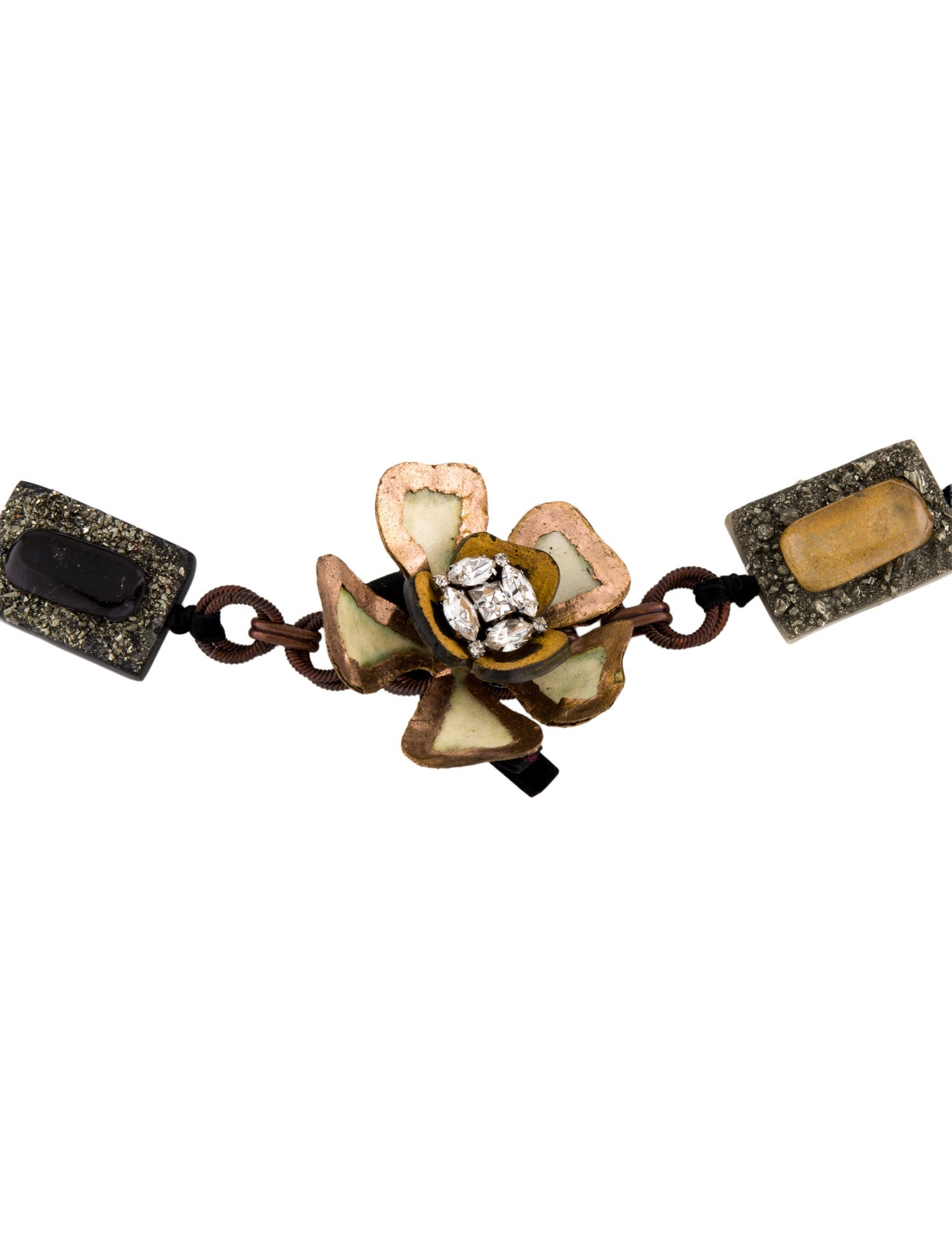 Marni Skinny Metal Waist Belt