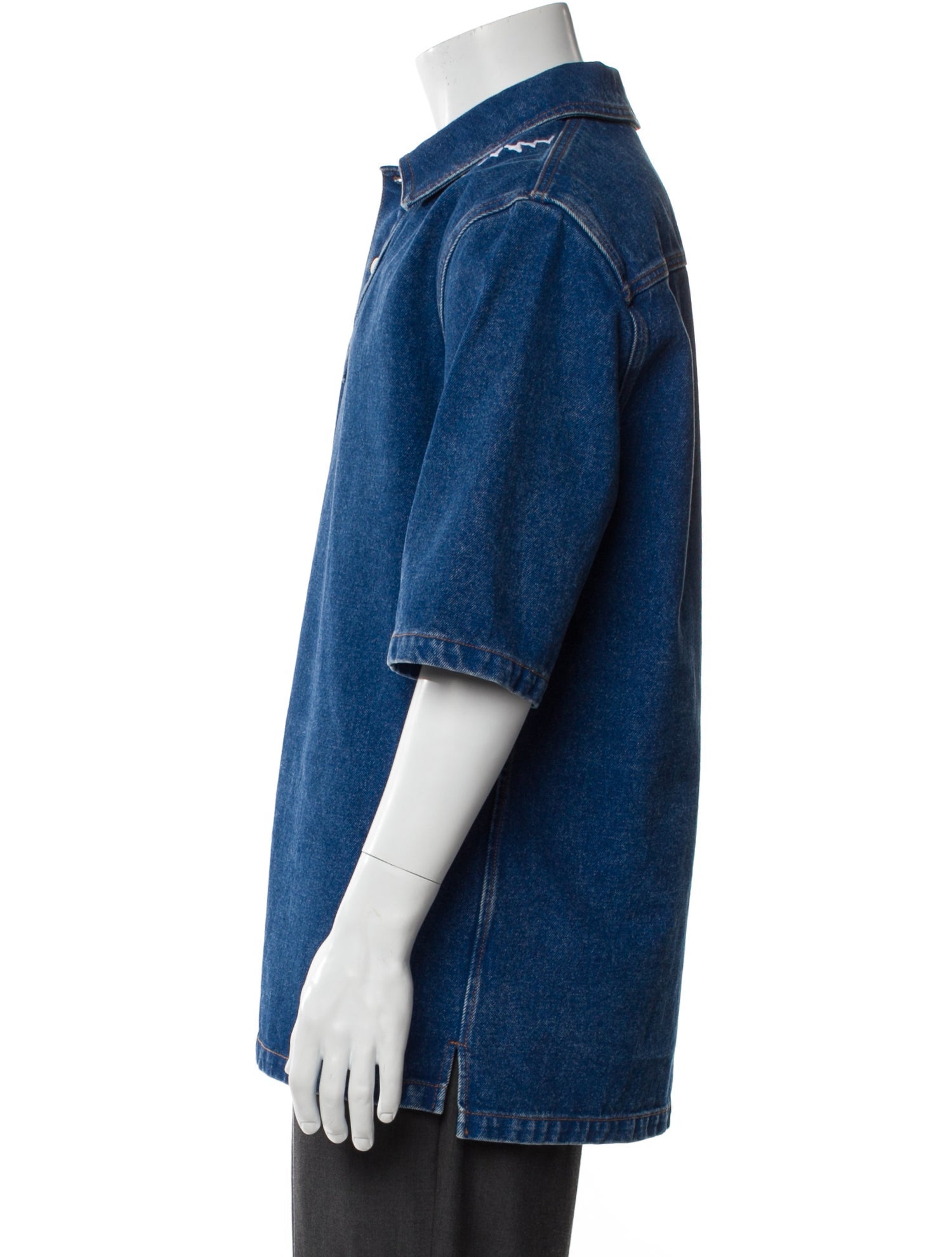 Marni V-Neck Short Sleeve Polo Shirt w/ Tags