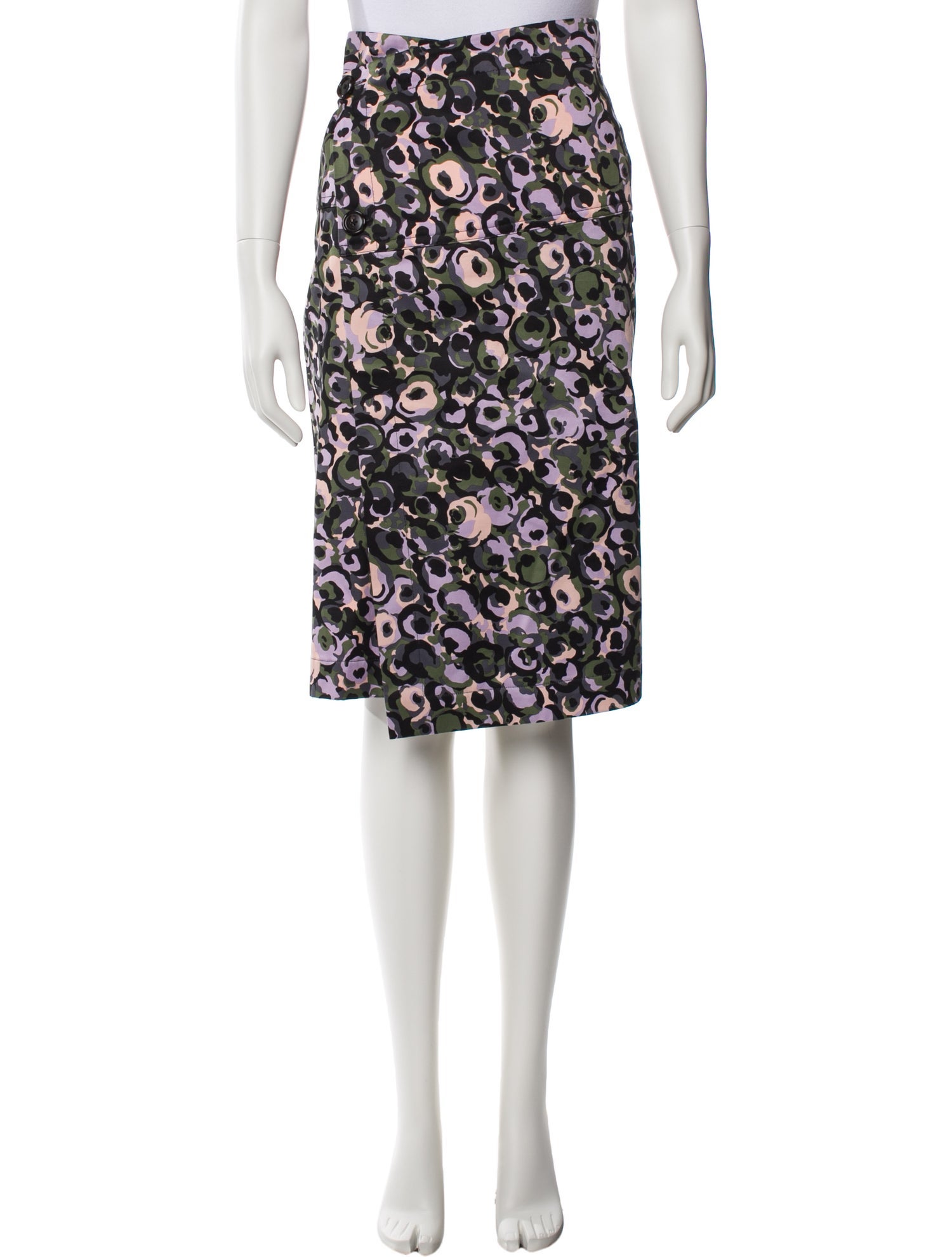Marni Printed Knee-Length Skirt