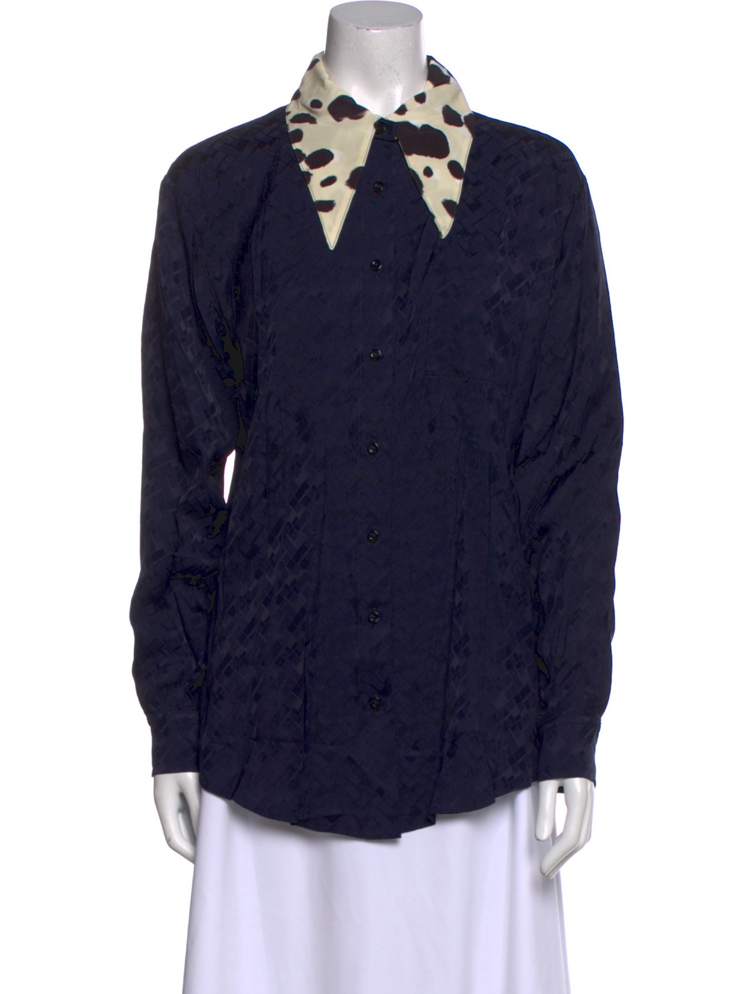 Marni Long Sleeve Button-Up Top w/ Tags