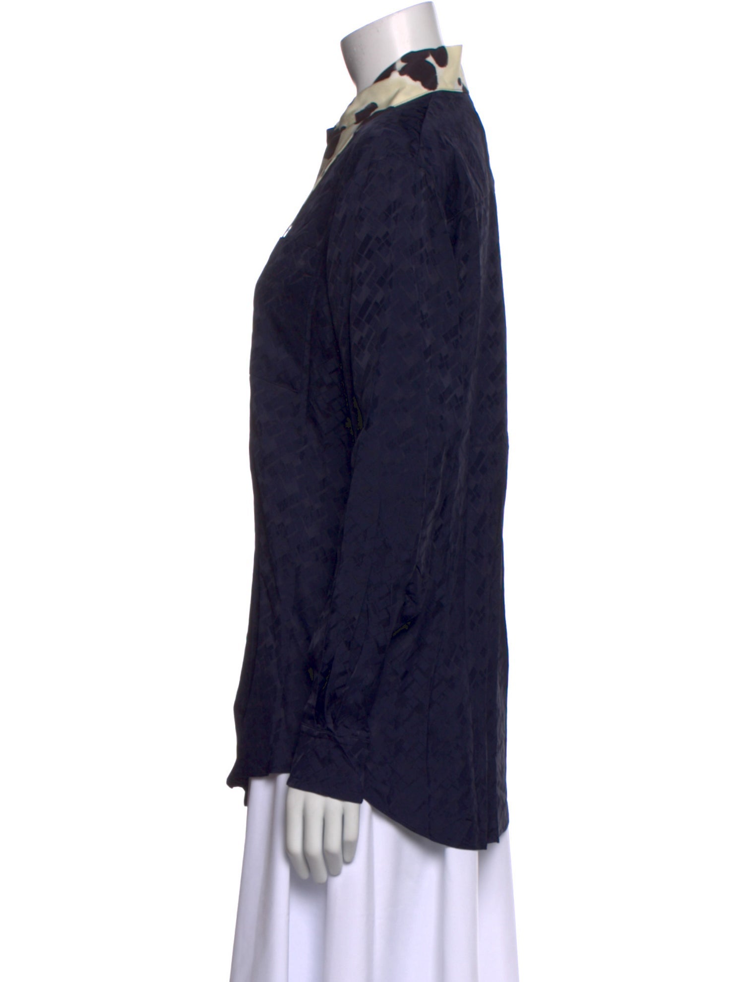 Marni Long Sleeve Button-Up Top w/ Tags