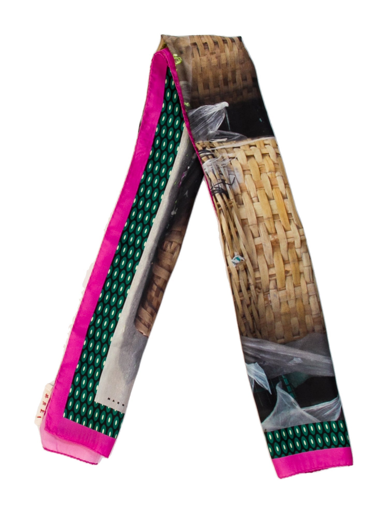Marni Silk Printed Scarf