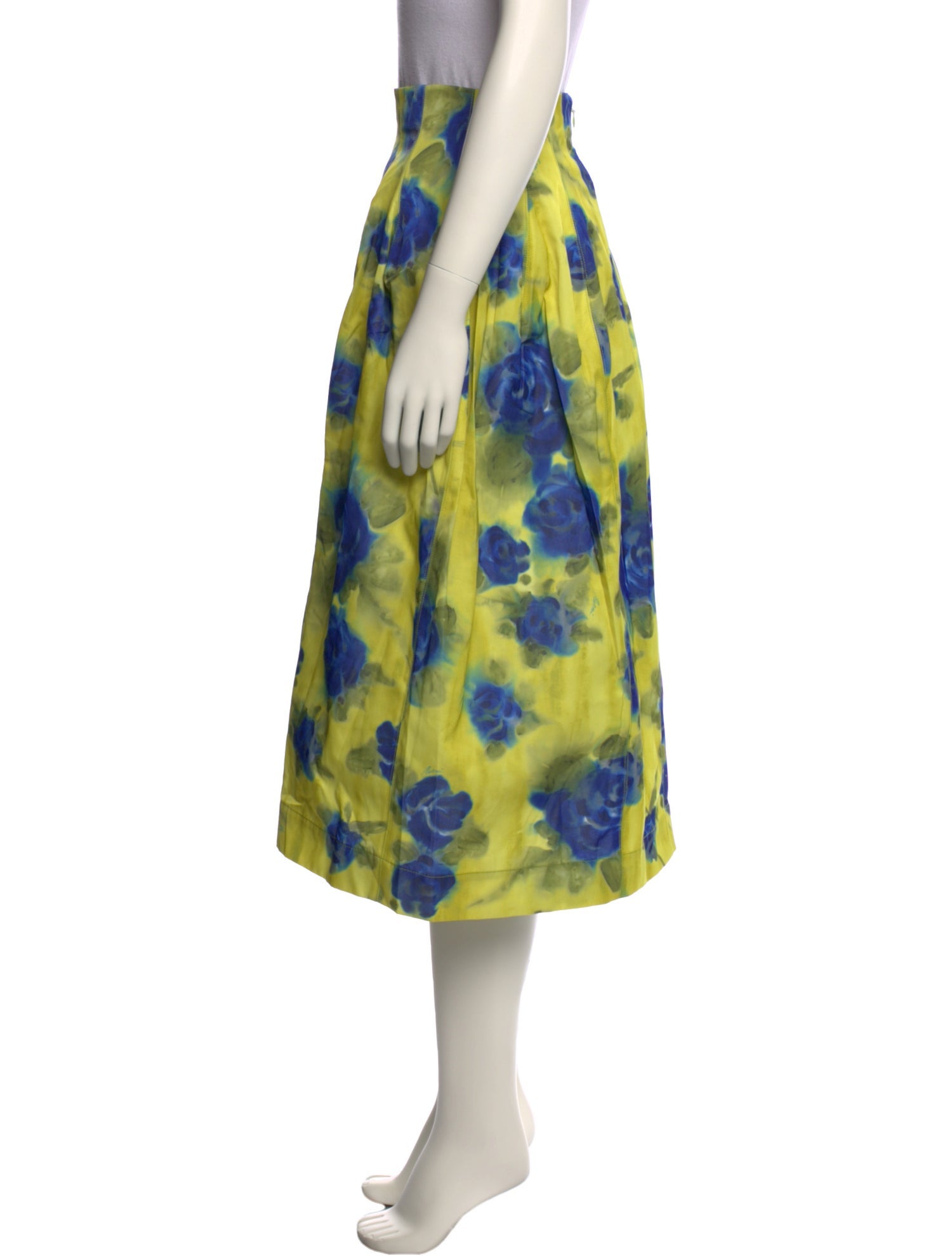 Marni Floral Print Midi Length Skirt w/ Tags