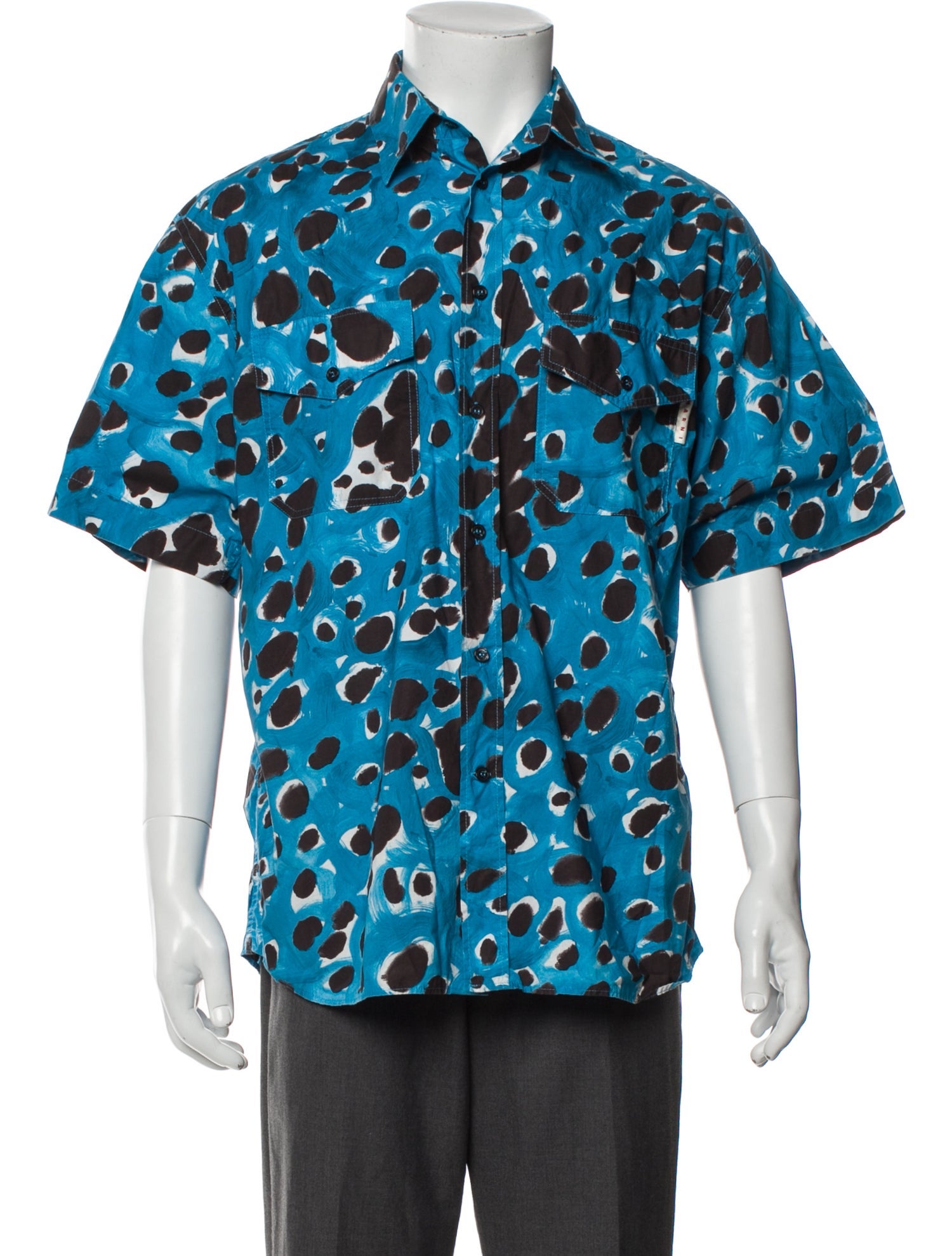 Marni Printed Short Sleeve Shirt