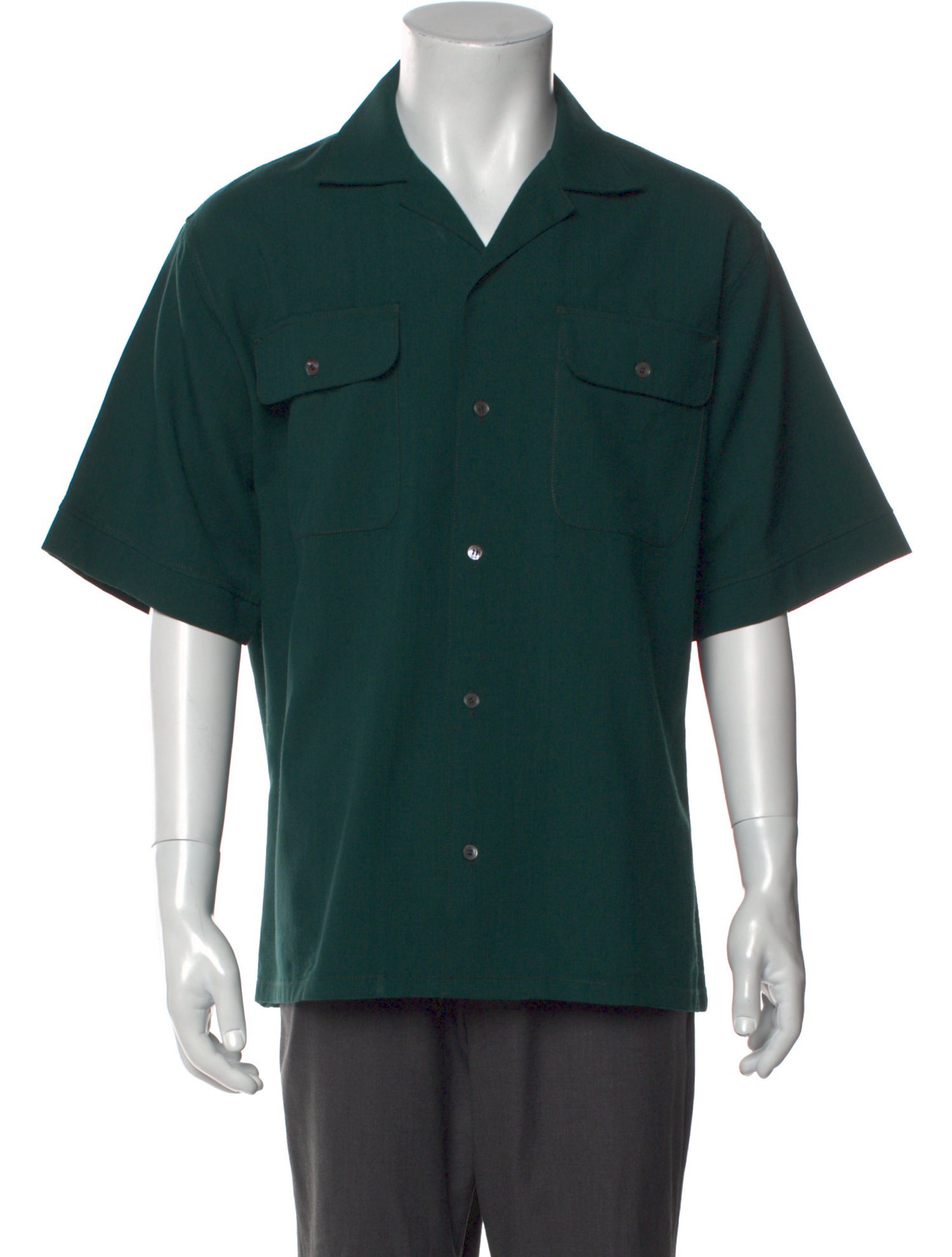 Marni Virgin Wool Short Sleeve Shirt